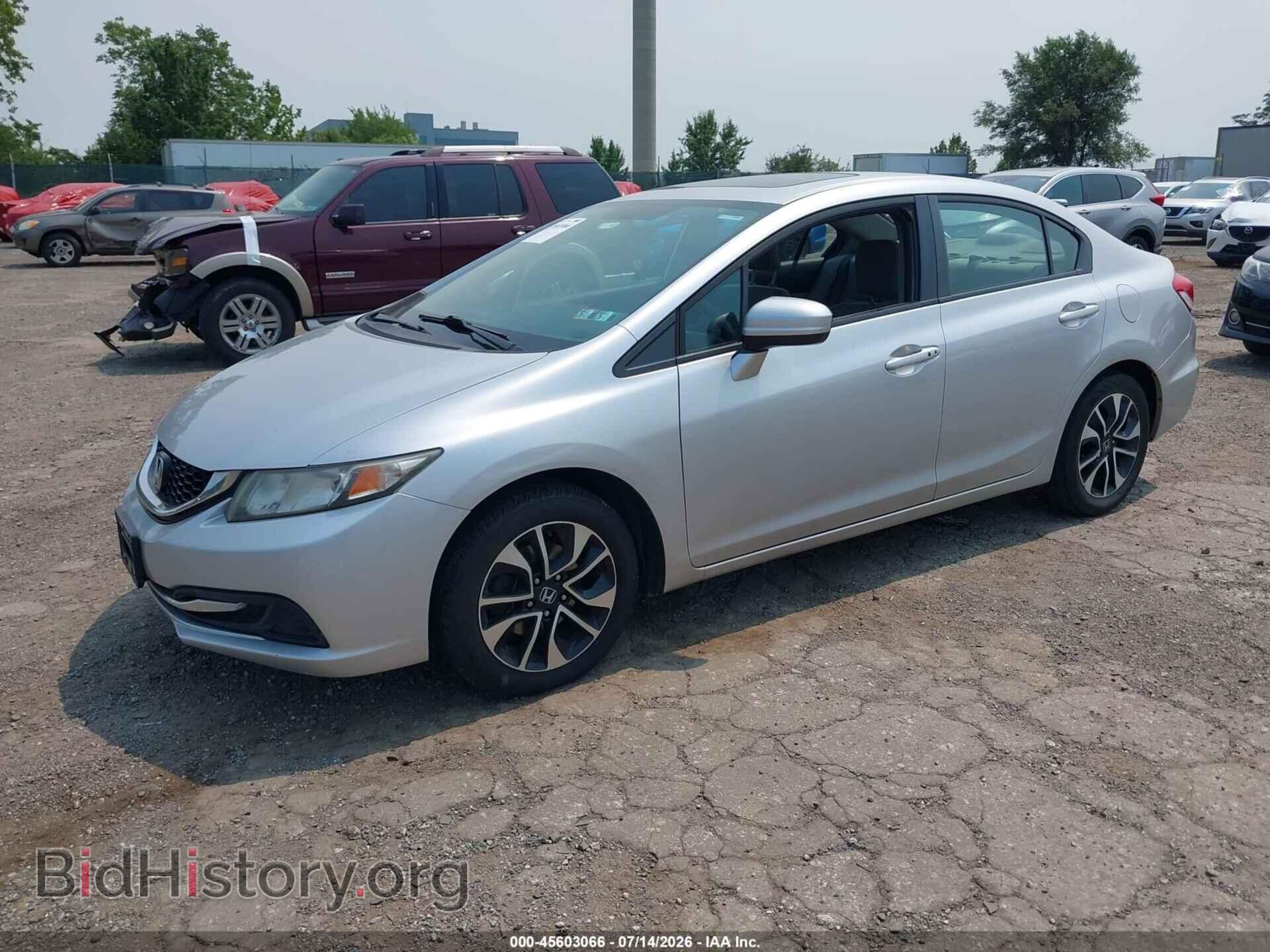 2014 HONDA CIVIC - VIN: 19XFB2F84EE220401 - Фото 2