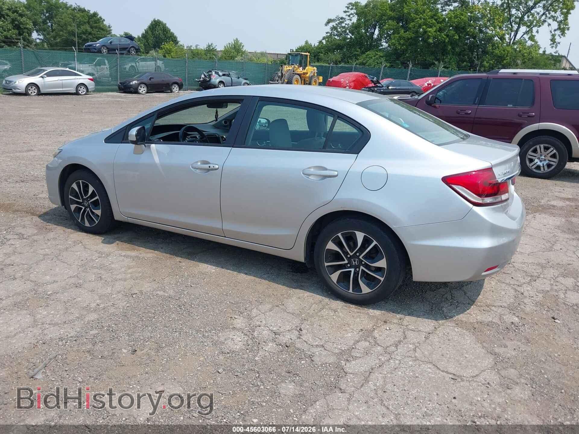 2014 HONDA CIVIC - VIN: 19XFB2F84EE220401 - Фото 3