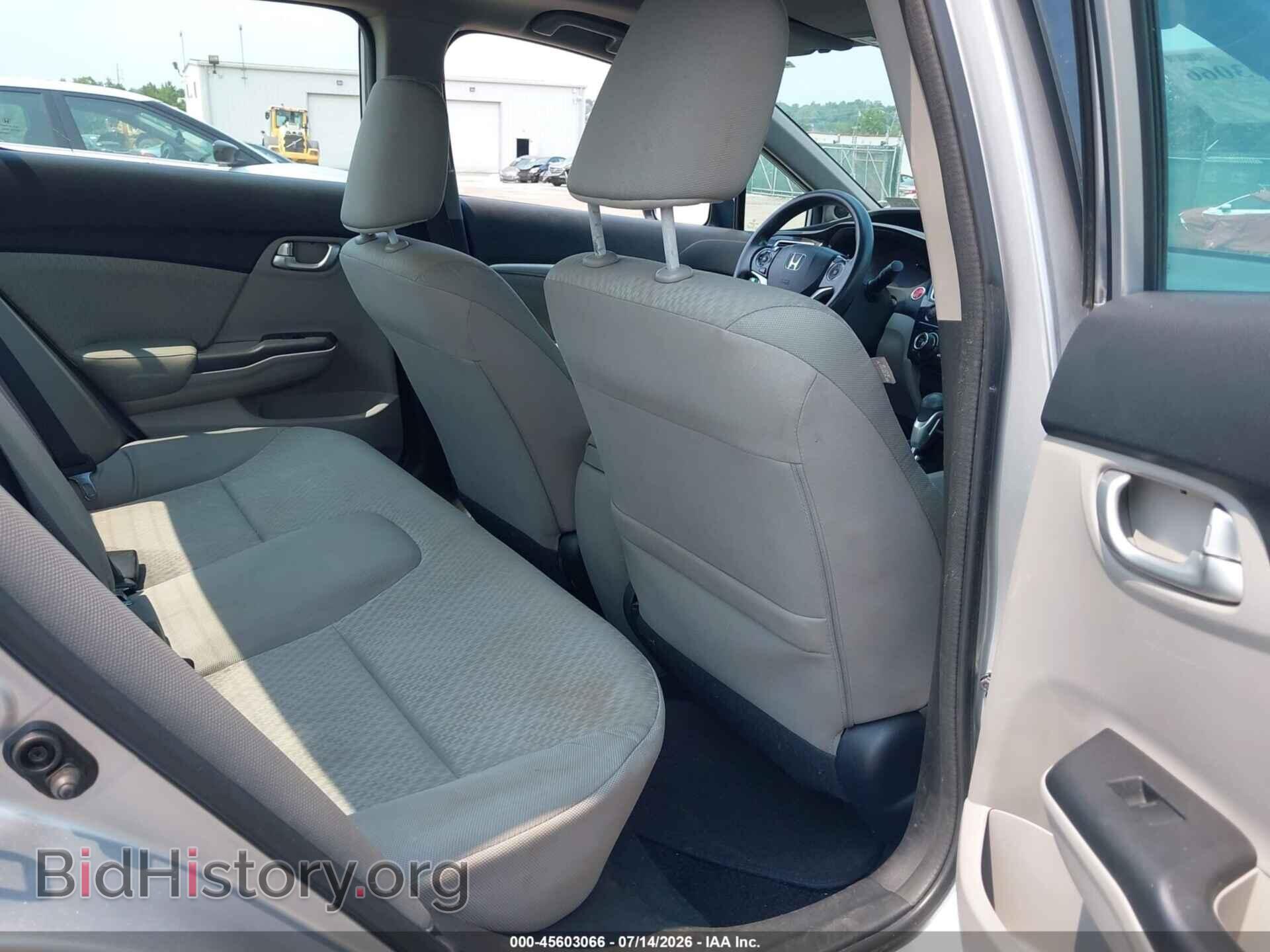 2014 HONDA CIVIC - VIN: 19XFB2F84EE220401 - Фото 8