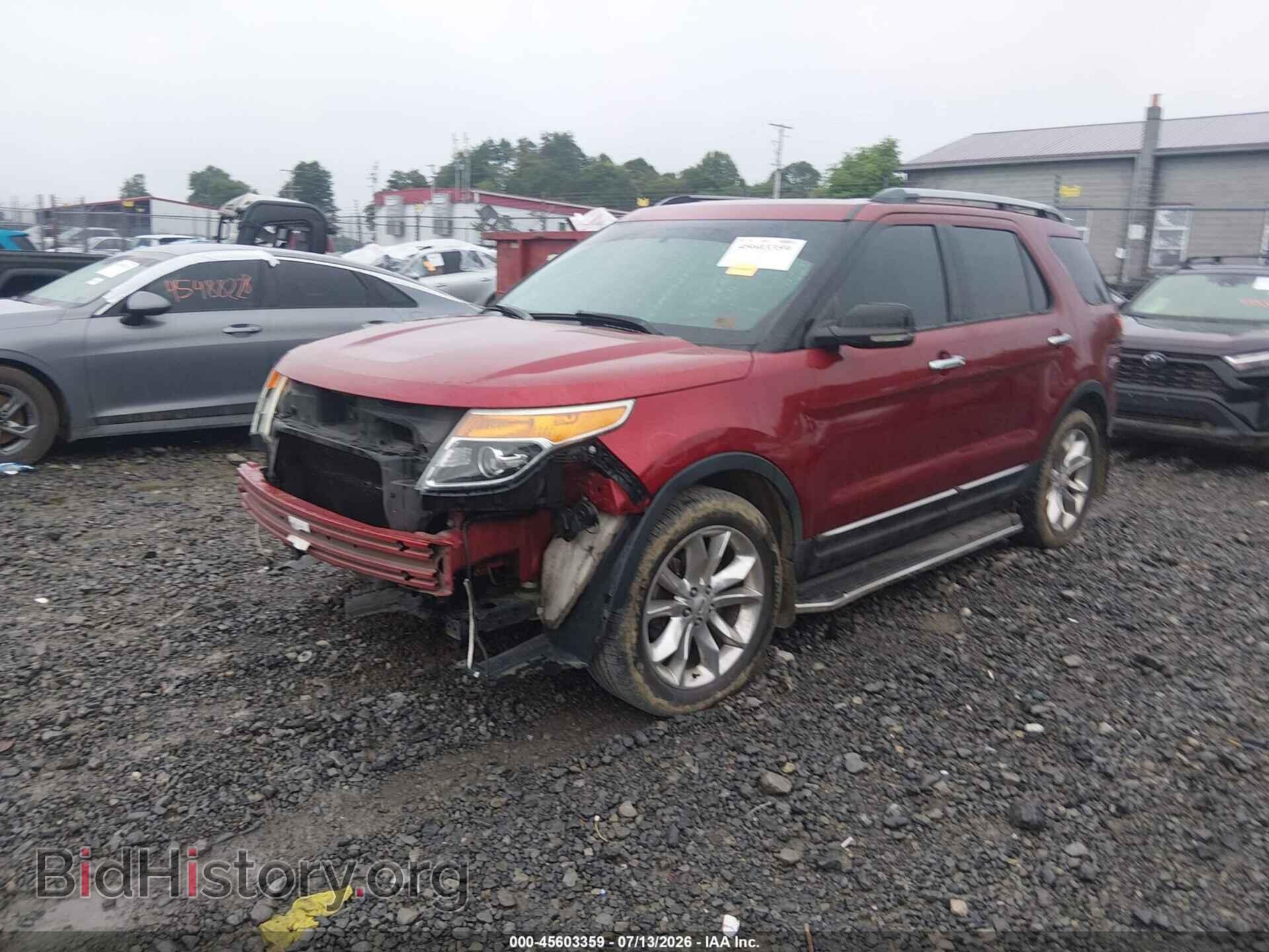 2014 FORD EXPLORER - VIN: 1FM5K8D82EGB08452 - Фото 2