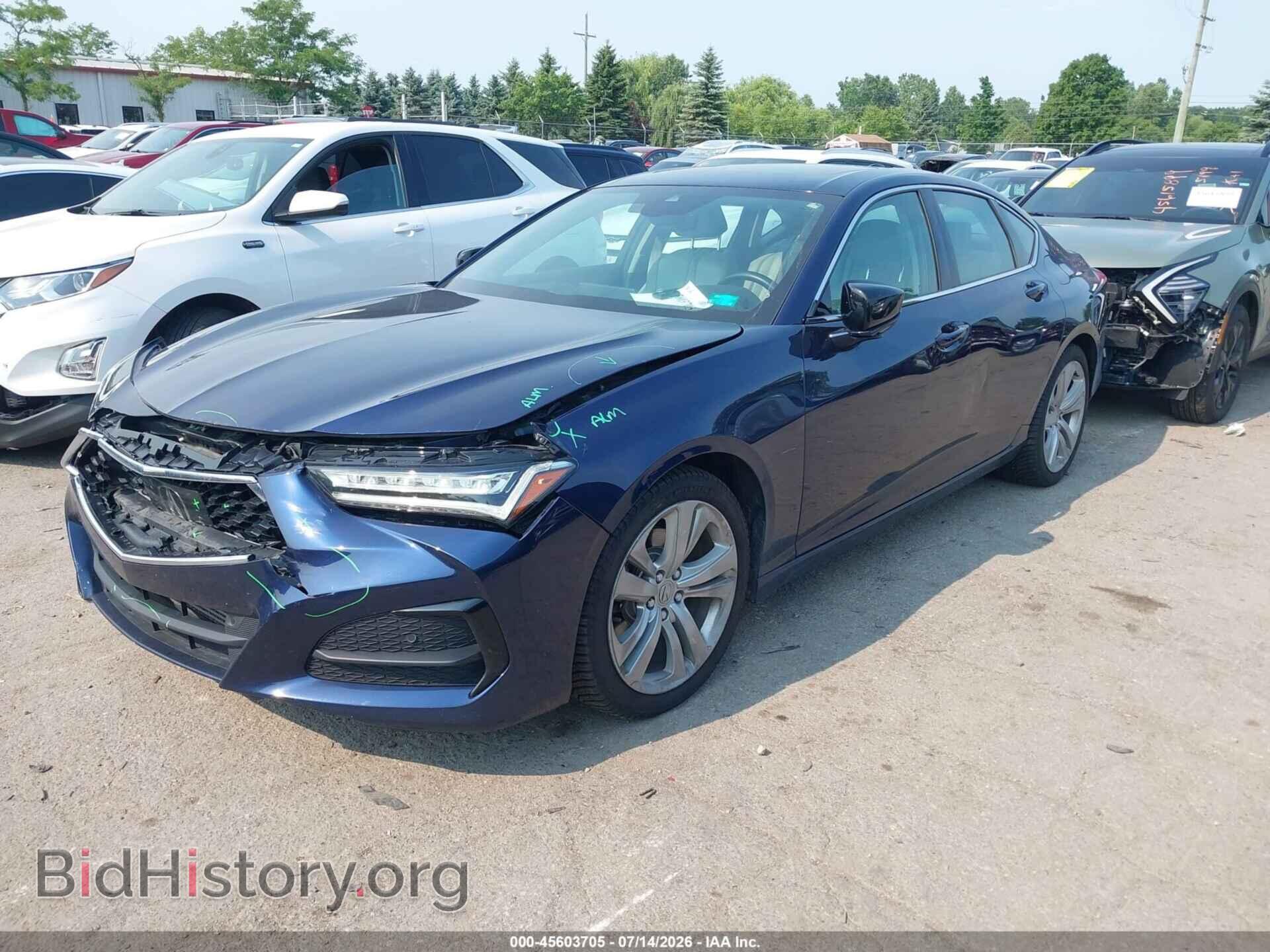 2021 ACURA TLX - VIN: 19UUB6F49MA007572 - Фото 2
