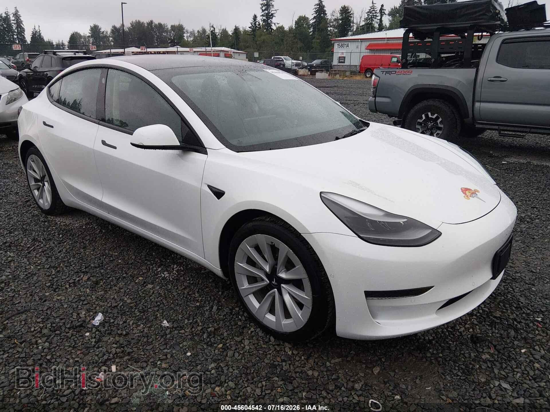 Фотография 5YJ3E1EA9MF088592 - TESLA MODEL 3 2021