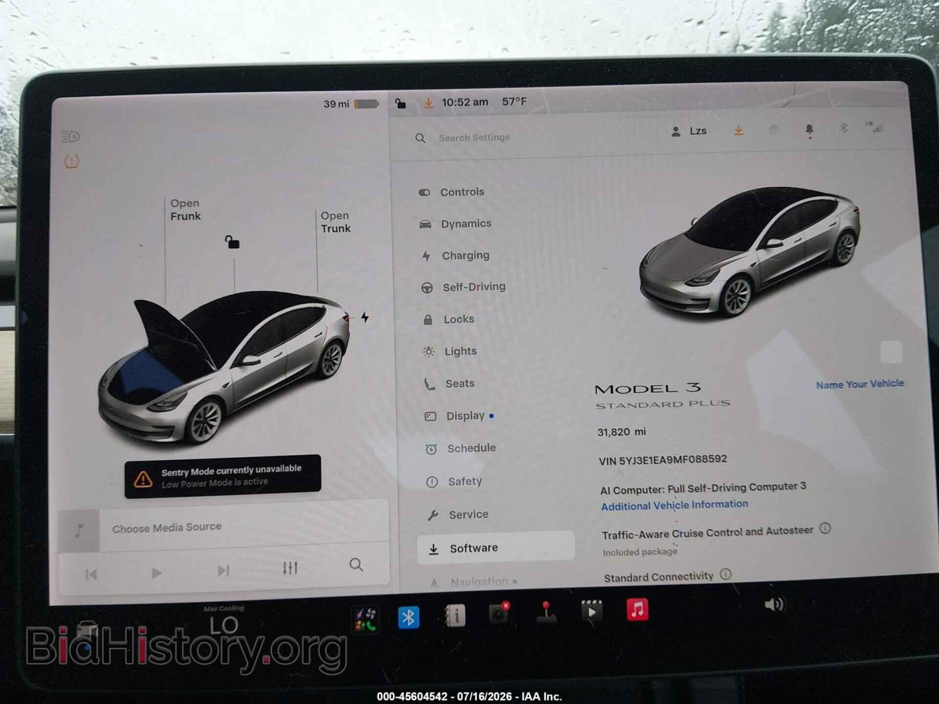 2021 TESLA MODEL 3 - VIN: 5YJ3E1EA9MF088592 - Photo 7
