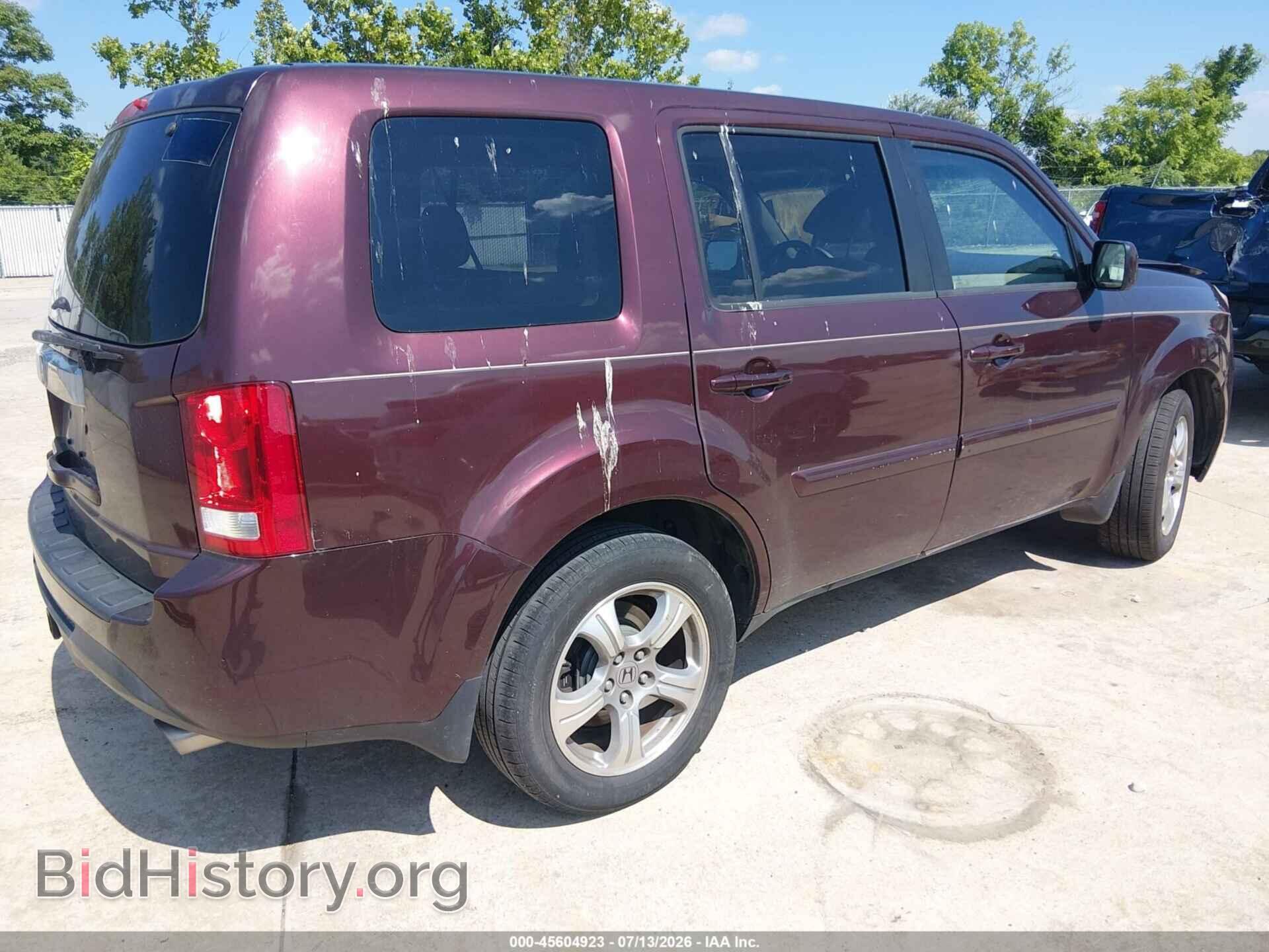 2014 HONDA PILOT - VIN: 5FNYF3H51EB001640 - Фото 4
