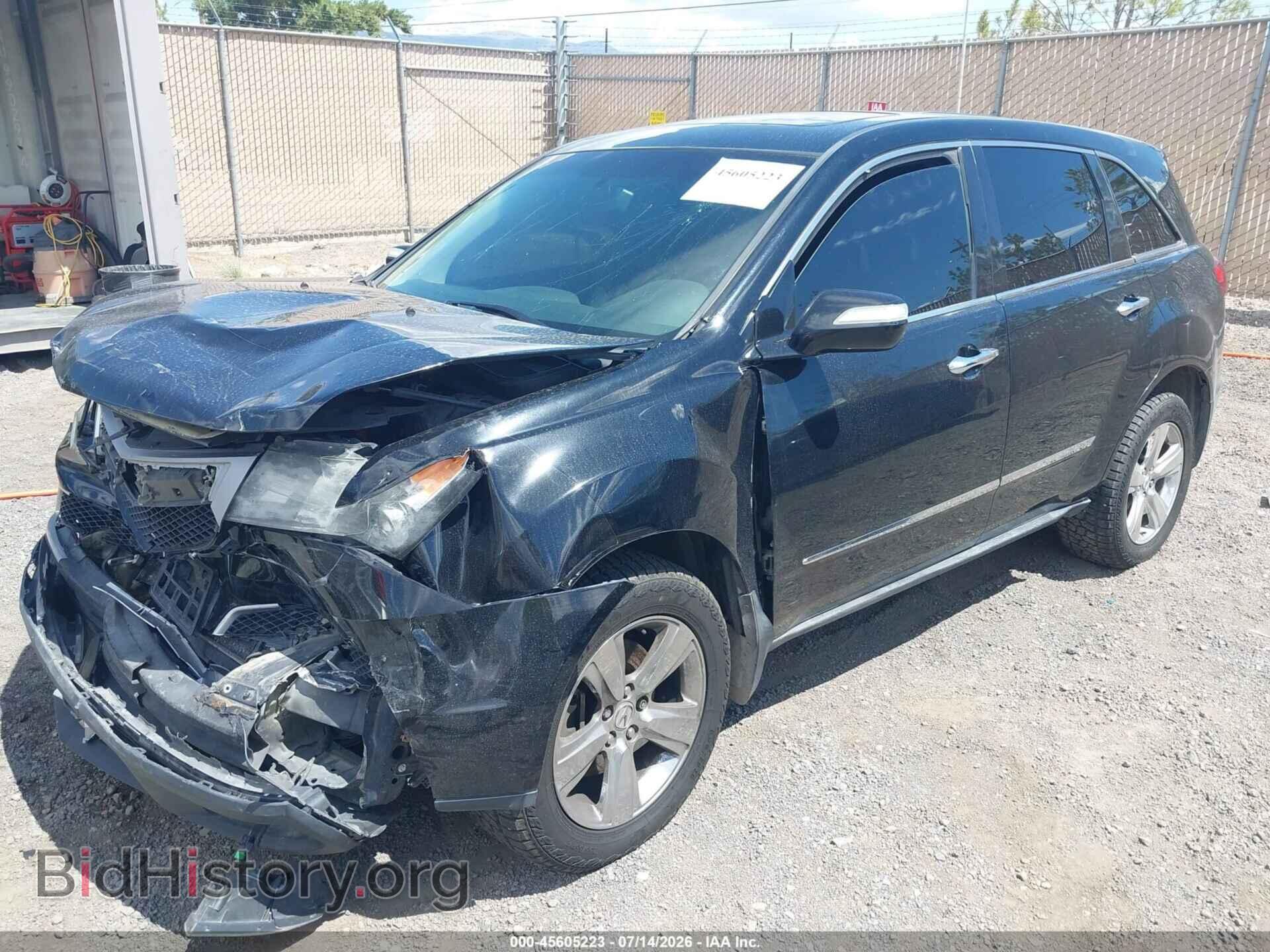 2012 ACURA MDX - VIN: 2HNYD2H24CH536680 - Фото 2