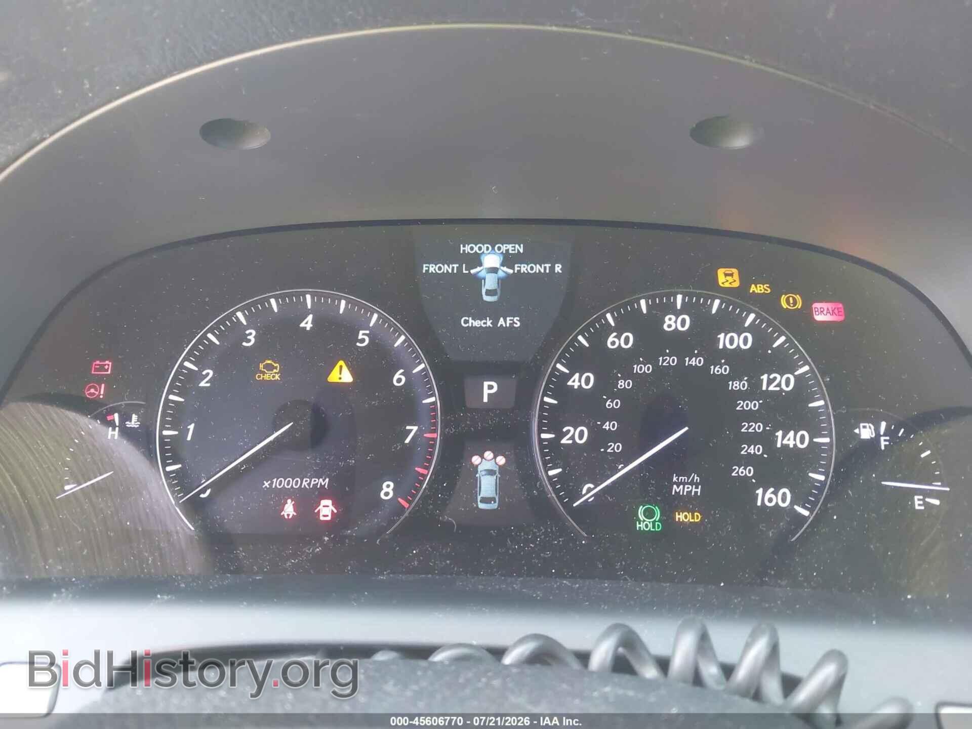 2007 LEXUS LS 460 - VIN: JTHGL46F575001908 - Фото 7