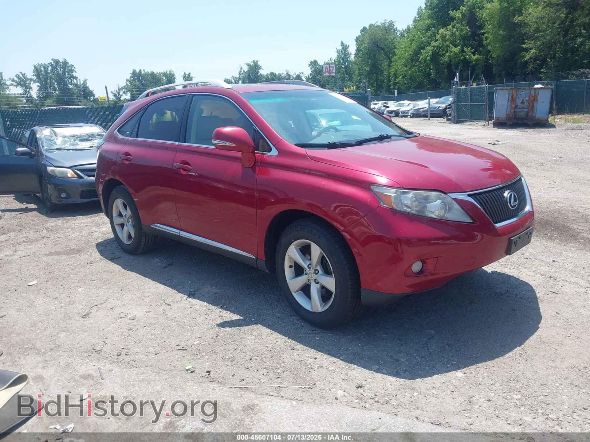 Photo 2T2BK1BA9AC071747 - LEXUS RX 350 2010