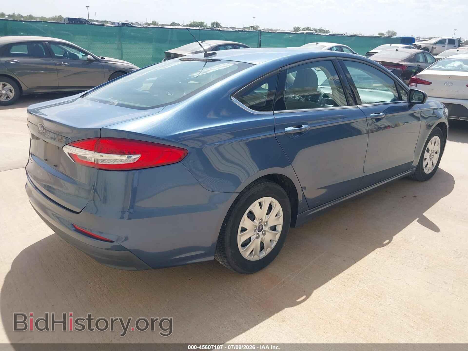 2019 FORD FUSION - VIN: 3FA6P0G77KR211441 - Фото 4