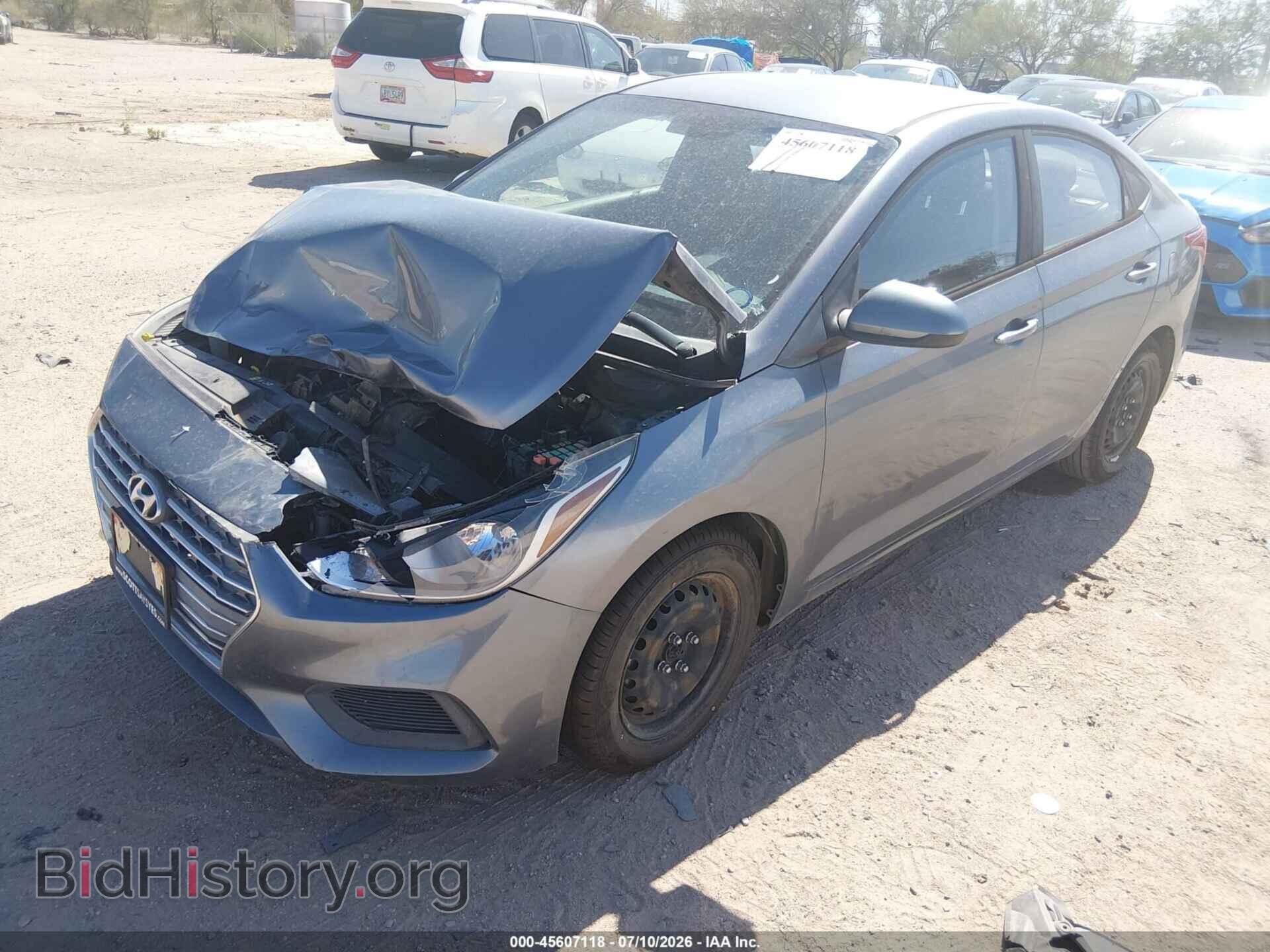 2019 HYUNDAI ACCENT - VIN: 3KPC24A3XKE071840 - Фото 2