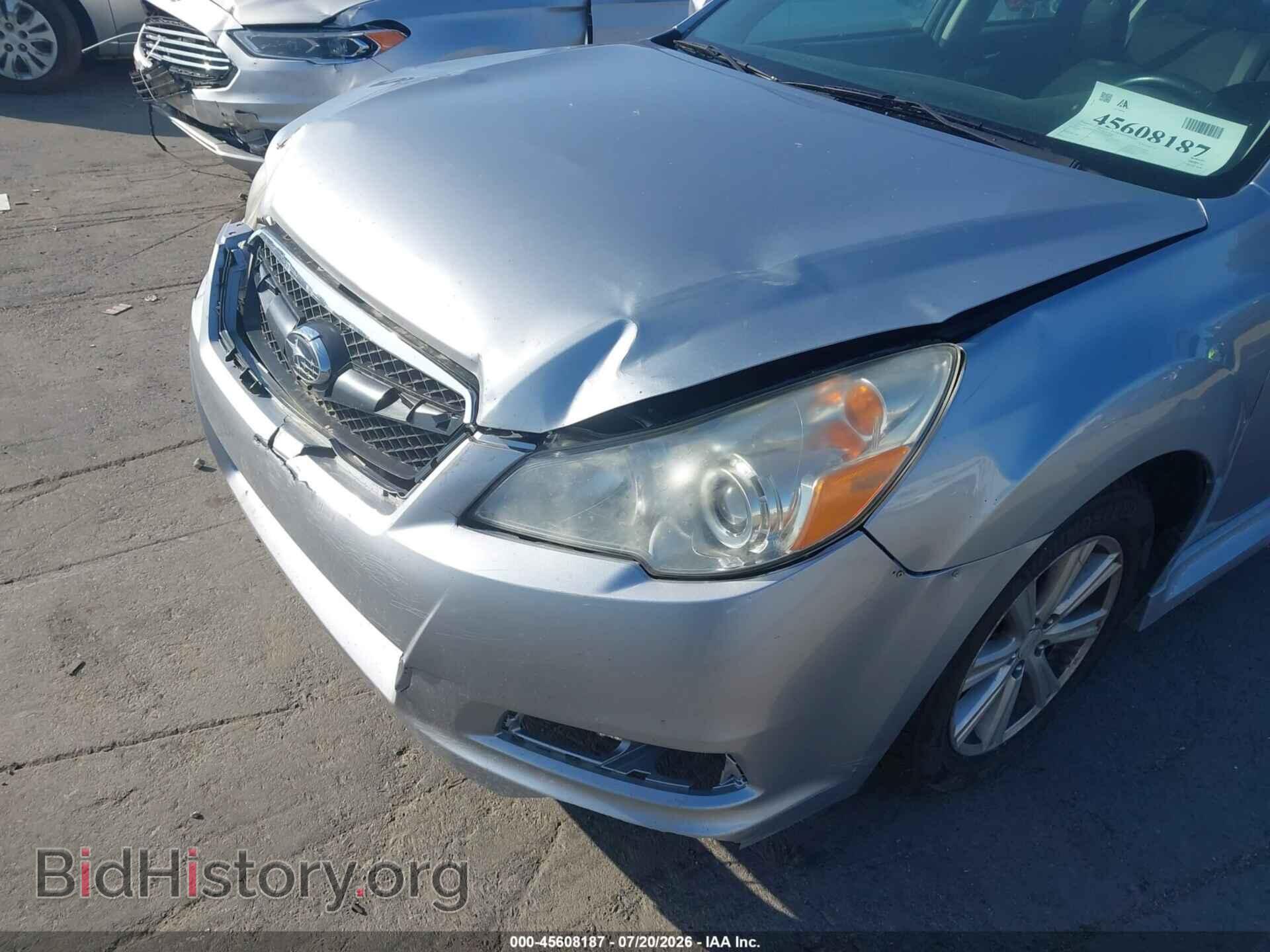 2012 SUBARU LEGACY - VIN: 4S3BMCB60C3005069 - Фото 6