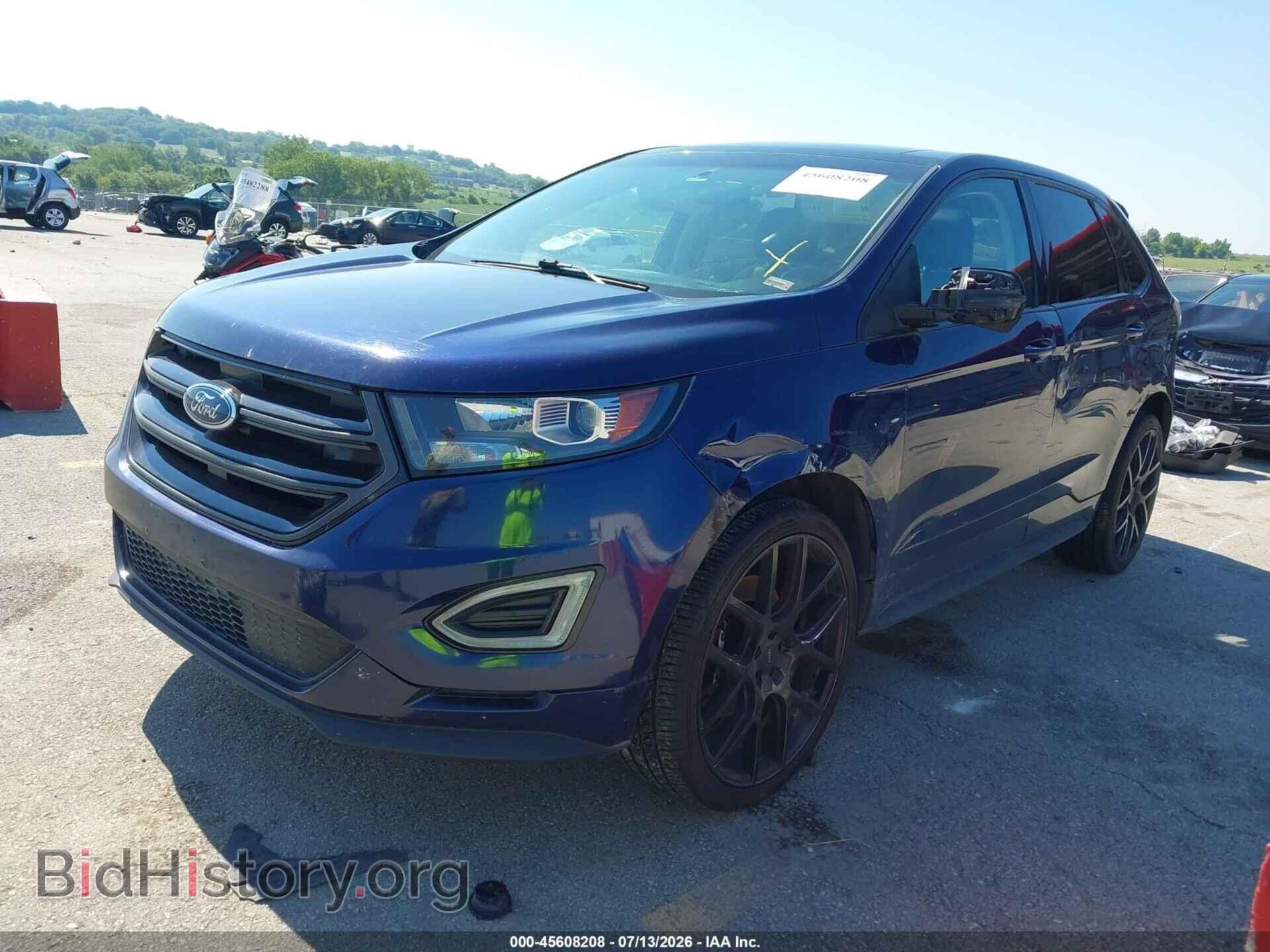 2016 FORD EDGE - VIN: 2FMPK4AP7GBB71196 - Фото 2