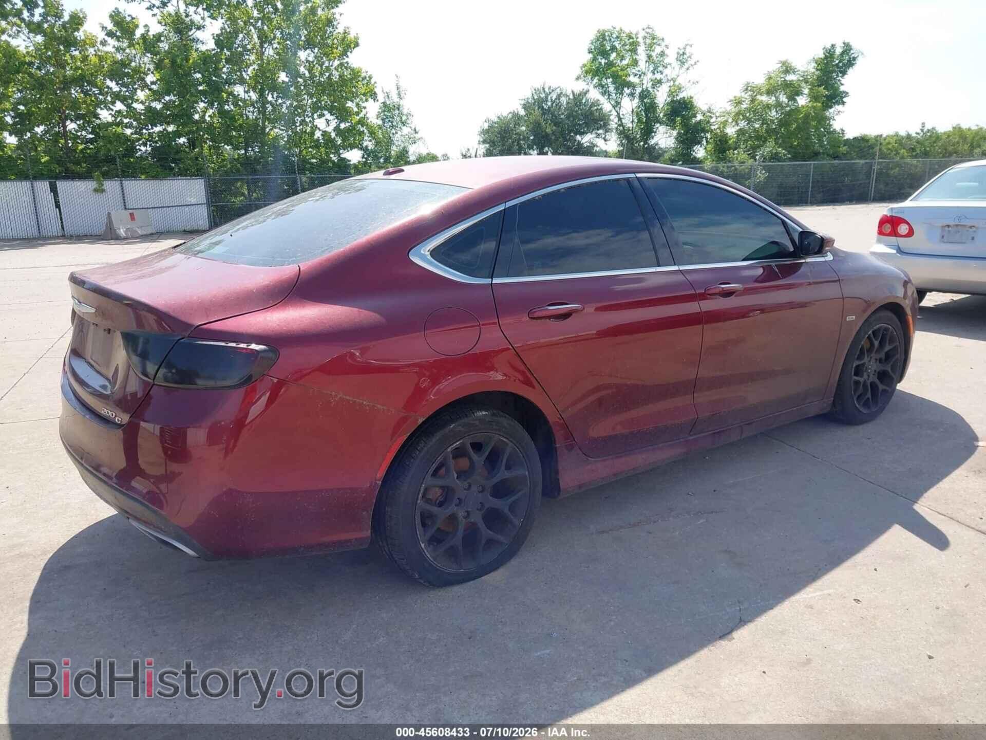 2015 CHRYSLER 200 - VIN: 1C3CCCEG8FN540112 - Фото 4