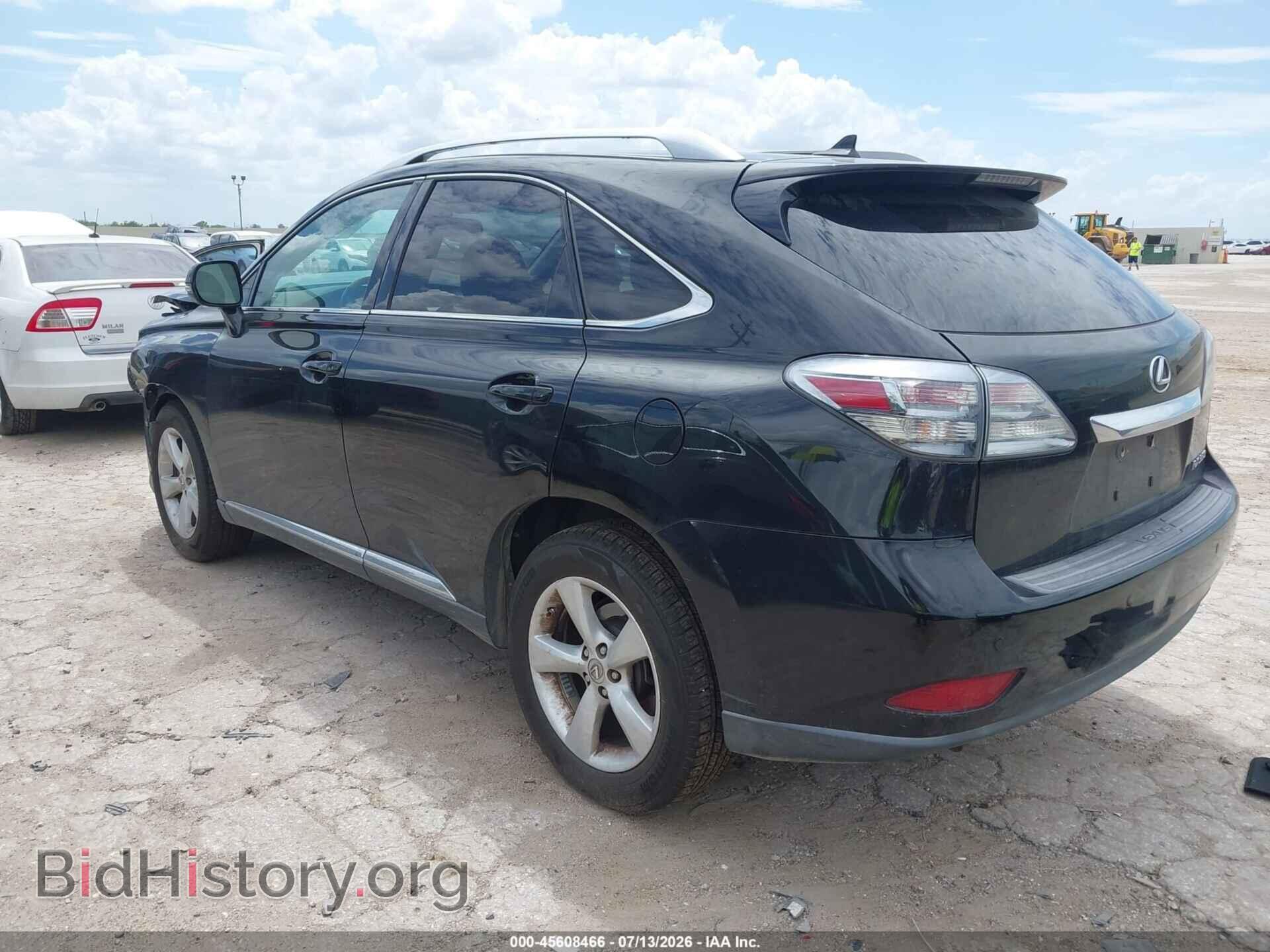 2012 LEXUS RX 350 - VIN: 2T2BK1BA1CC153734 - Photo 3