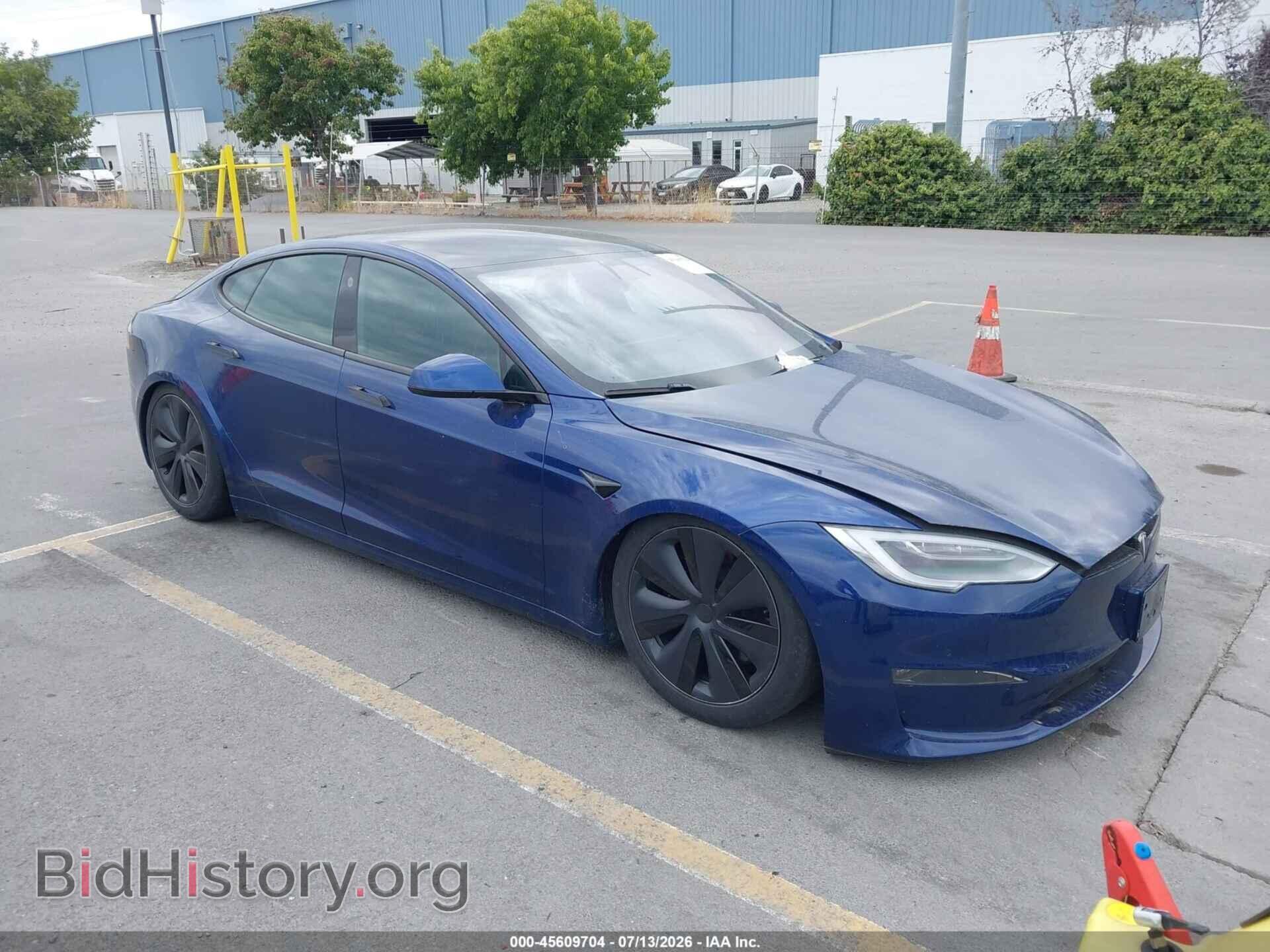 Фотография 5YJSA1E59MF439687 - TESLA MODEL S 2021