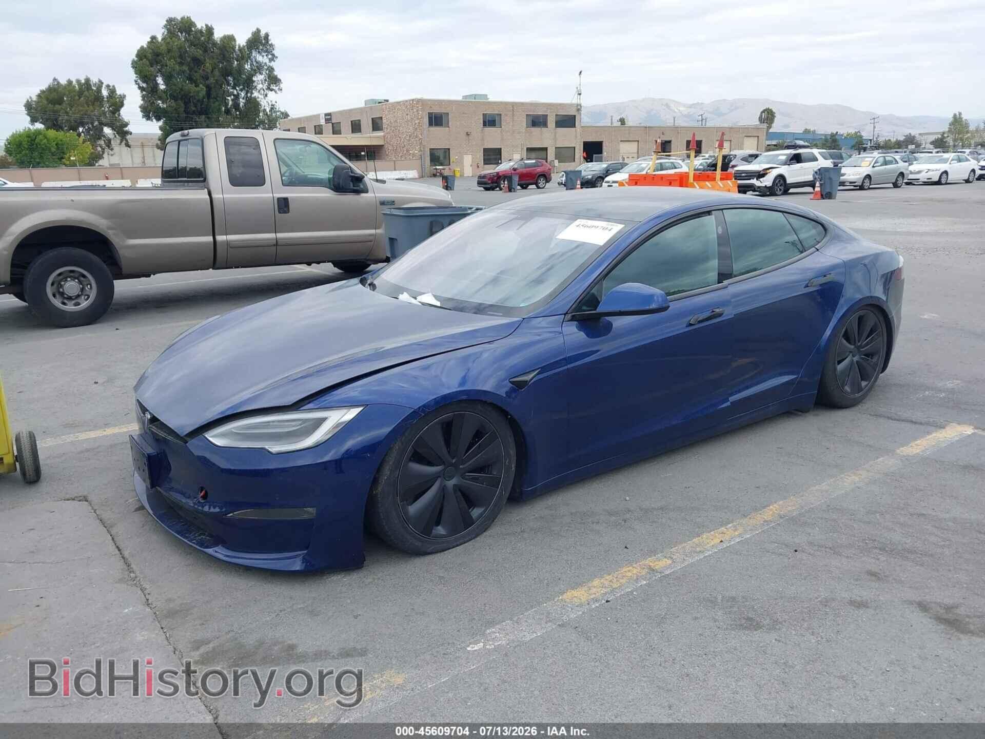 2021 TESLA MODEL S - VIN: 5YJSA1E59MF439687 - Фото 2