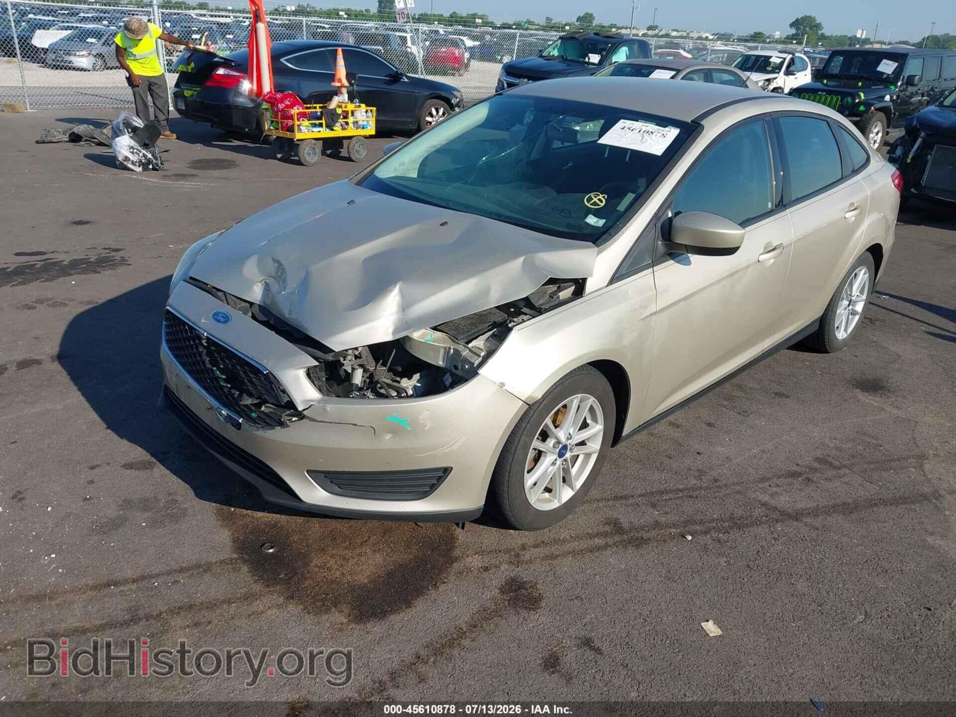 2018 FORD FOCUS - VIN: 1FADP3F28JL239972 - Фото 2