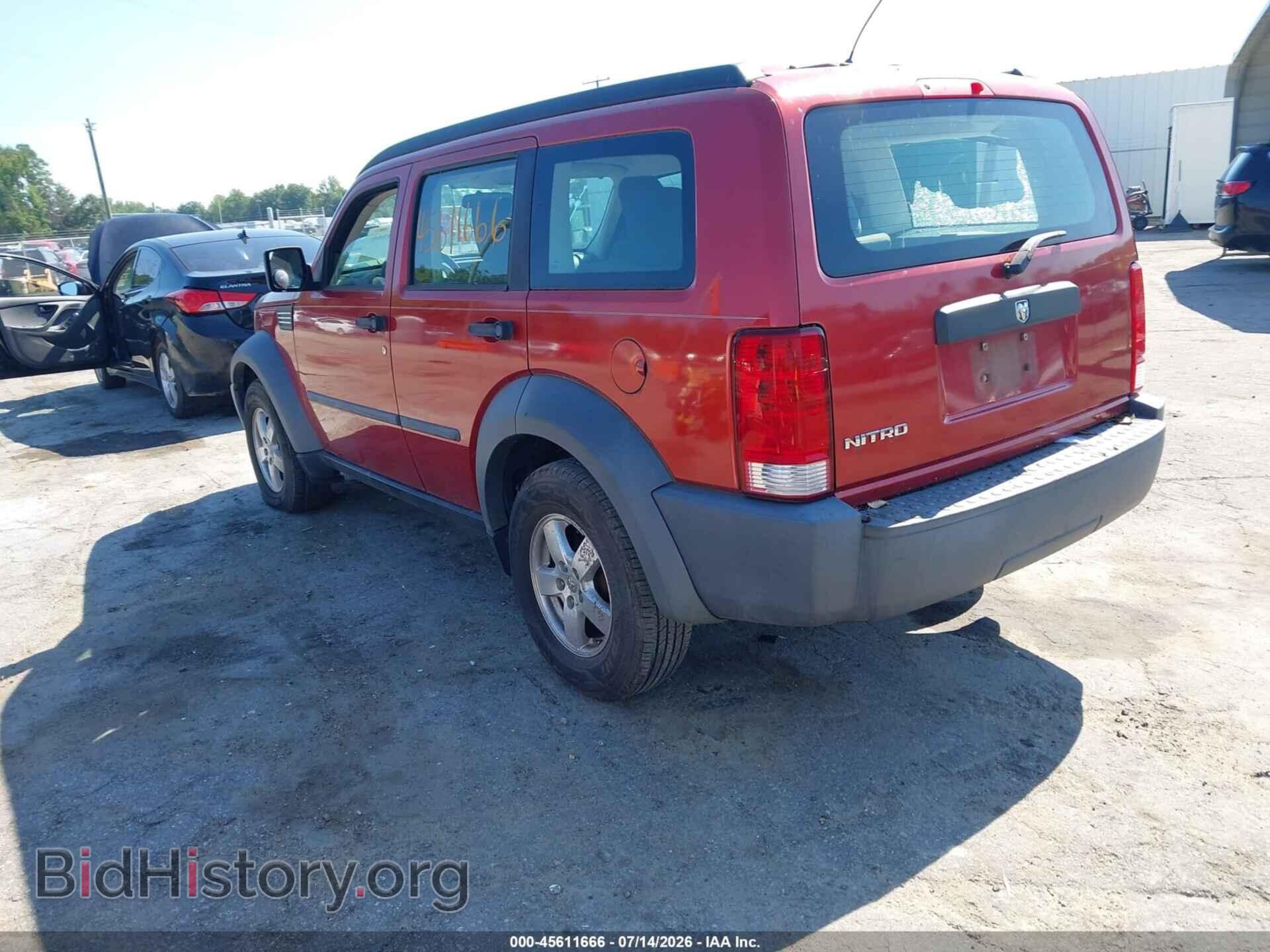 2007 DODGE NITRO - VIN: 1D8GT28K47W591000 - Фото 3