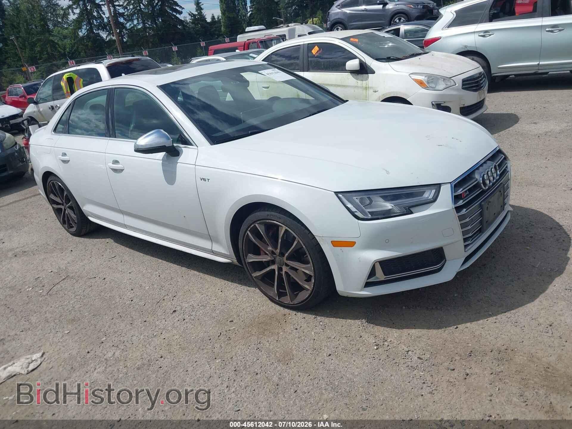 Фотография WAUC4AF44JA009648 - AUDI S4 2018