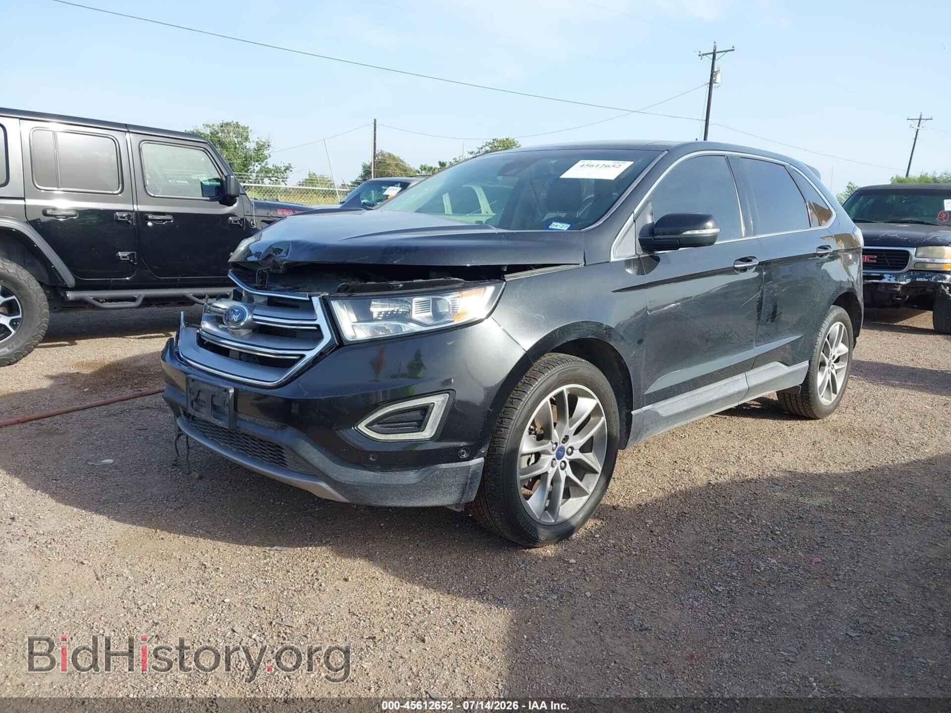 2015 FORD EDGE - VIN: 2FMPK3K89FBC26182 - Photo 2