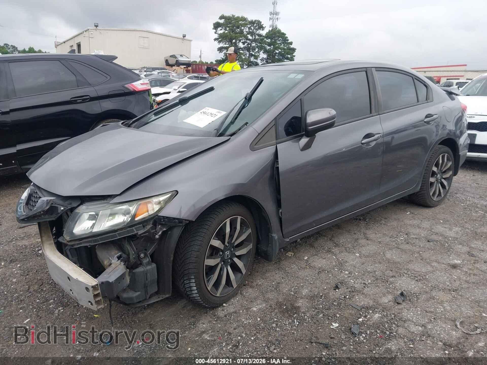 2015 HONDA CIVIC - VIN: 19XFB2F92FE086529 - Фото 2