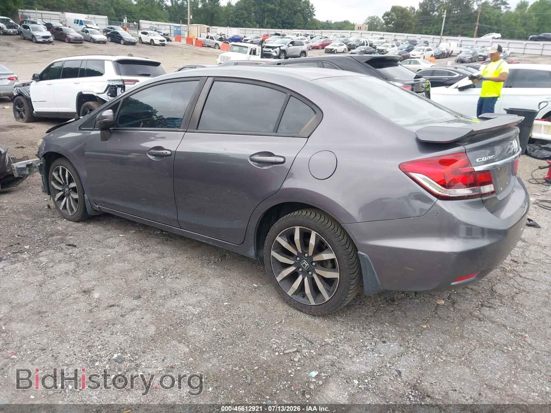 2015 HONDA CIVIC - VIN: 19XFB2F92FE086529 - Фото 3