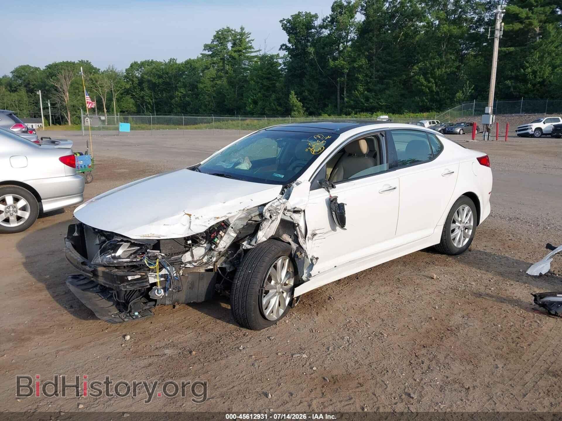 2015 KIA OPTIMA - VIN: 5XXGN4A79FG499441 - Фото 2