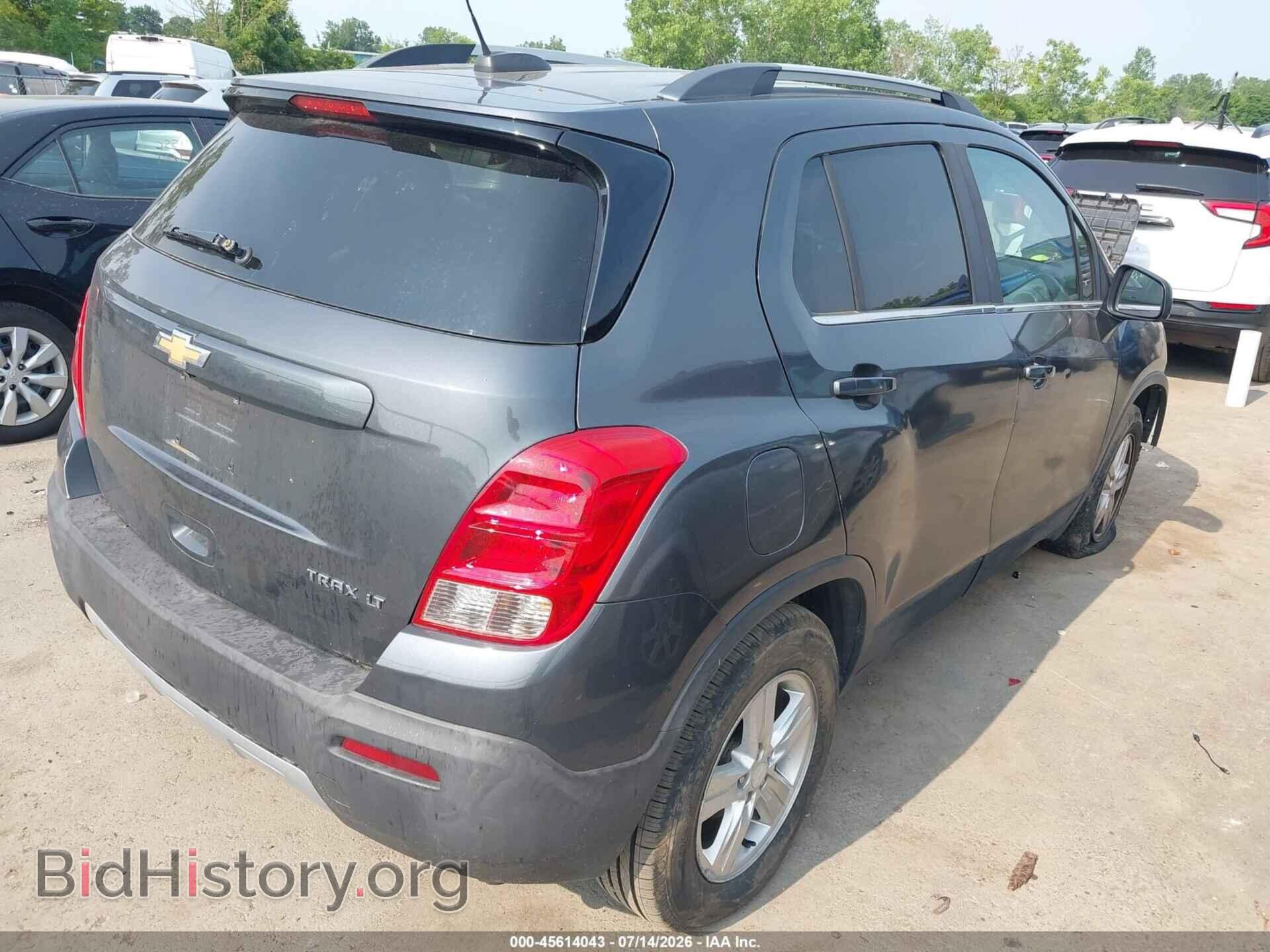 2016 CHEVROLET TRAX - VIN: 3GNCJLSB9GL275803 - Фото 4