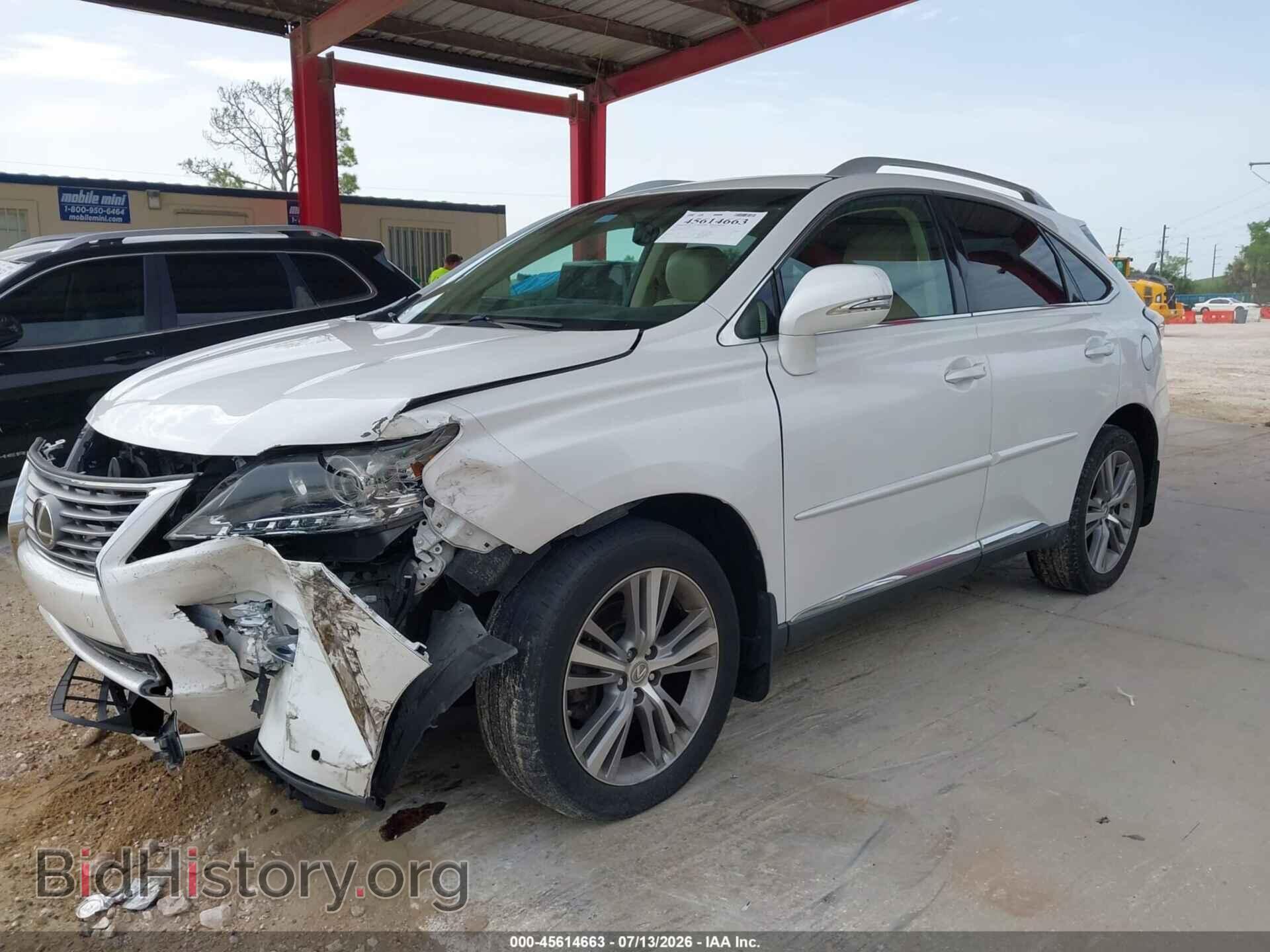 2015 LEXUS RX 350 - VIN: 2T2BK1BA7FC293338 - Фото 2