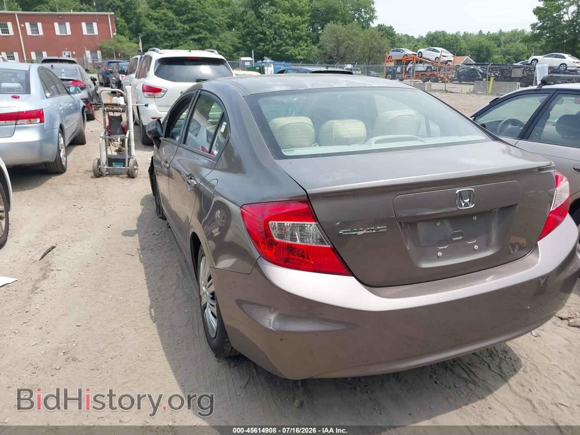 2012 HONDA CIVIC - VIN: 2HGFB2F5XCH554246 - Photo 3