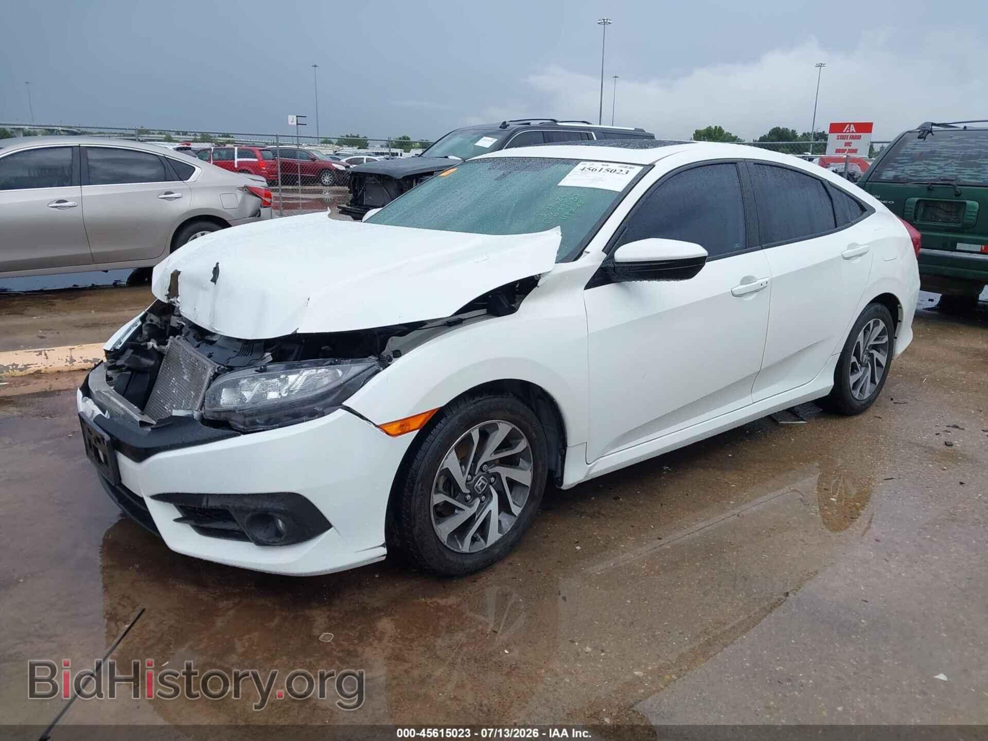 2017 HONDA CIVIC - VIN: 19XFC2F75HE054835 - Фото 2