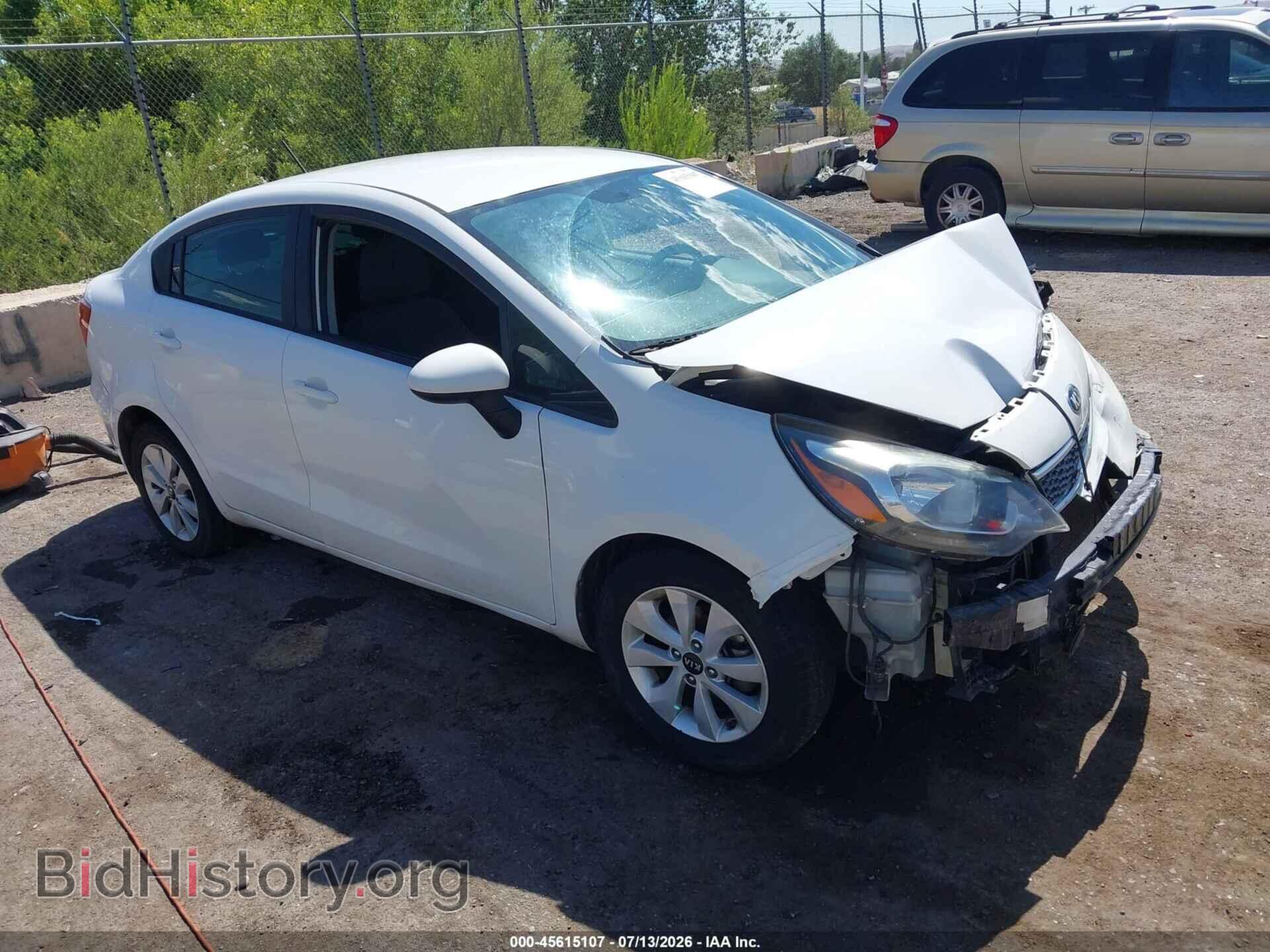 Photo KNADN4A36G6676072 - KIA RIO 2016