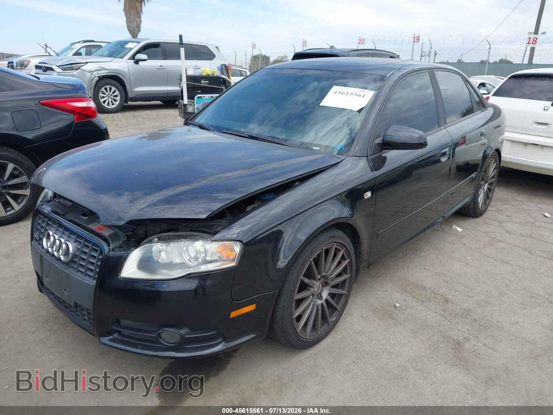2008 AUDI A4 - VIN: WAUEF78E48A144702 - Фото 2
