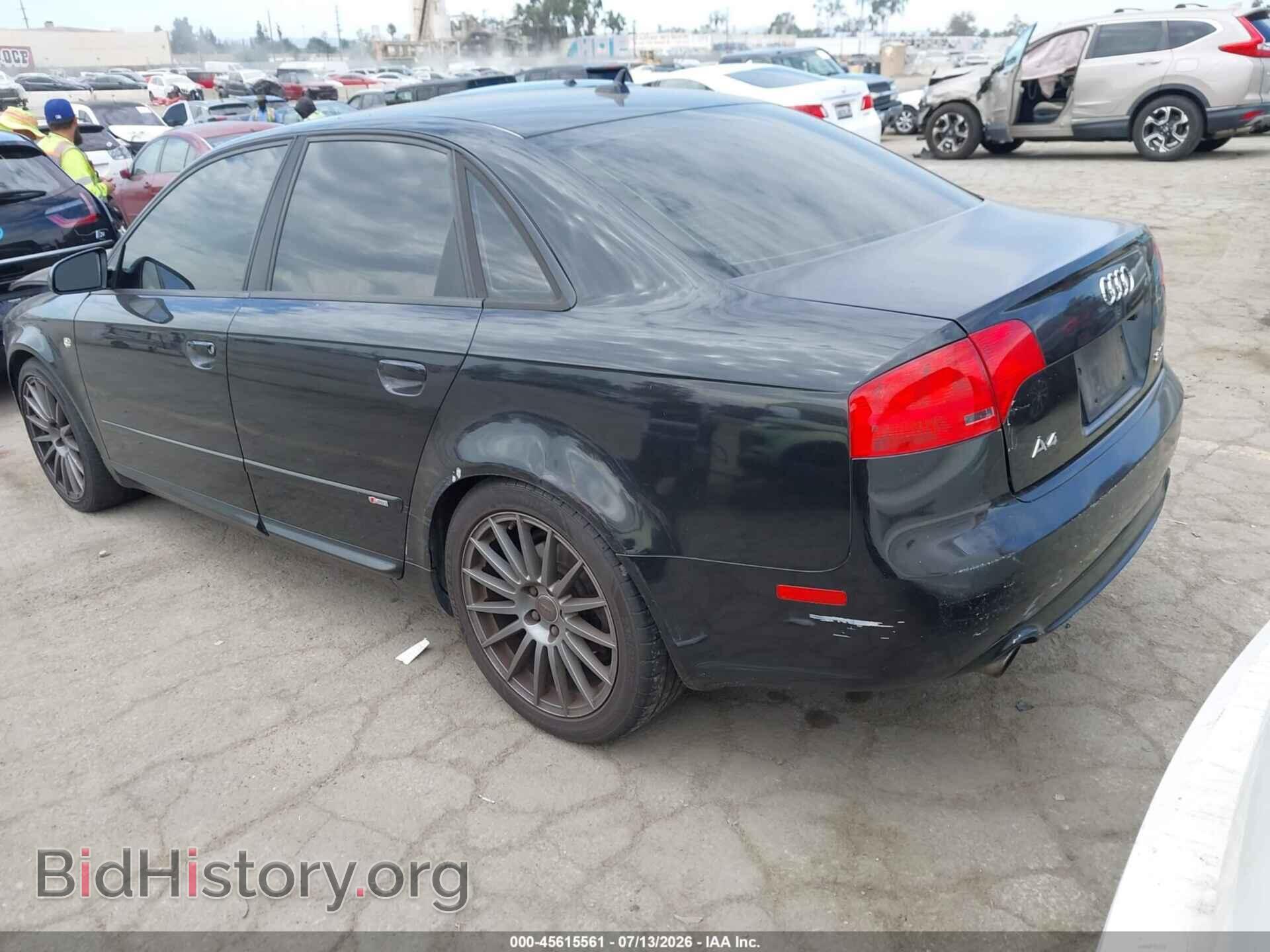 2008 AUDI A4 - VIN: WAUEF78E48A144702 - Фото 3
