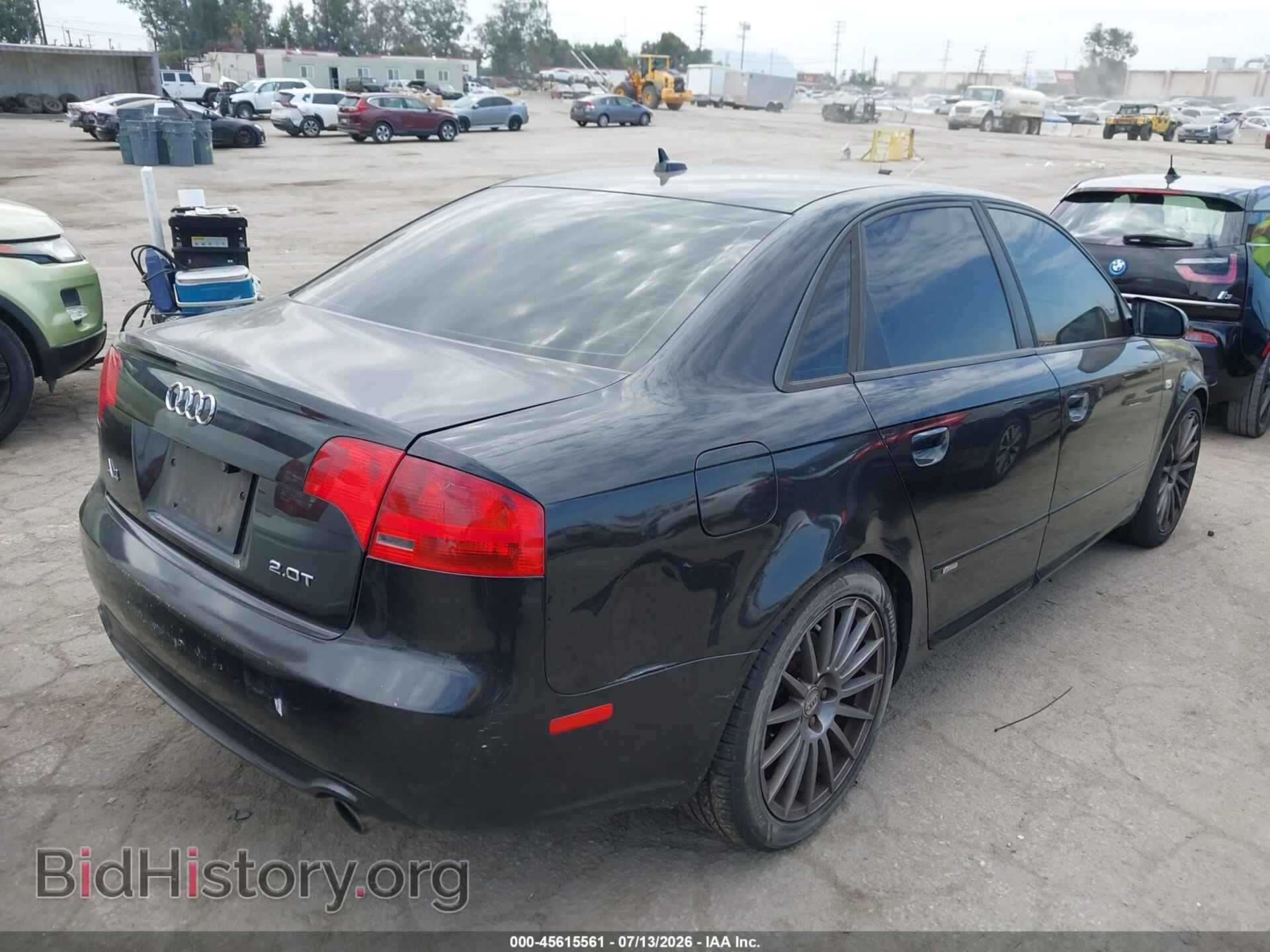 2008 AUDI A4 - VIN: WAUEF78E48A144702 - Фото 4