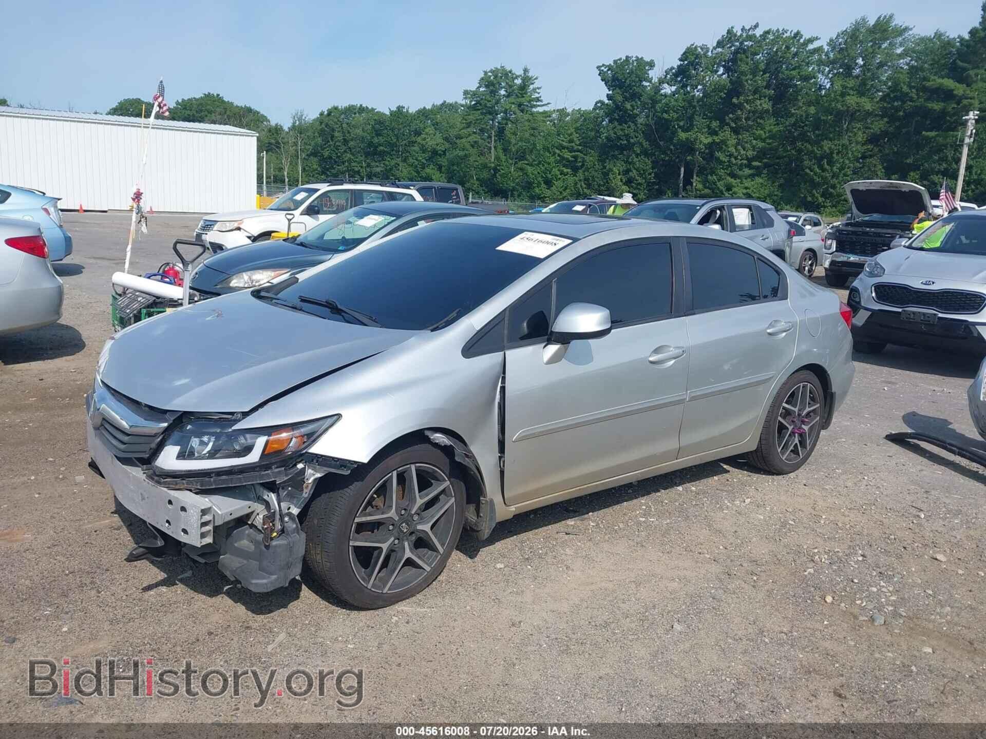 2012 HONDA CIVIC - VIN: 19XFB2F86CE320383 - Фото 2