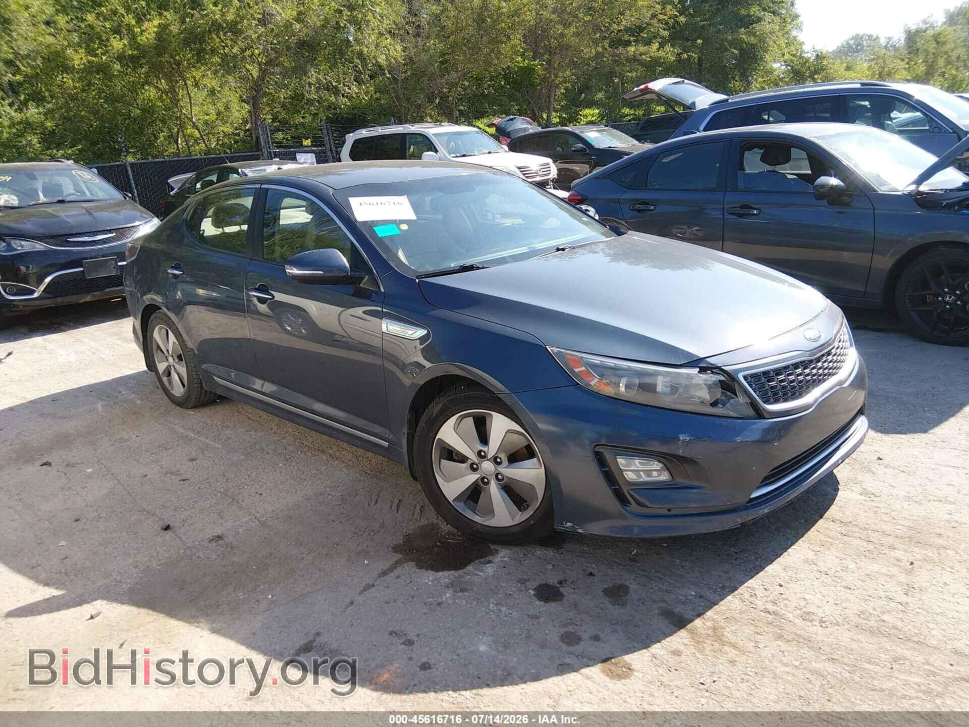 Photo KNAGN4AD5E5064132 - KIA OPTIMA HYBRID 2014