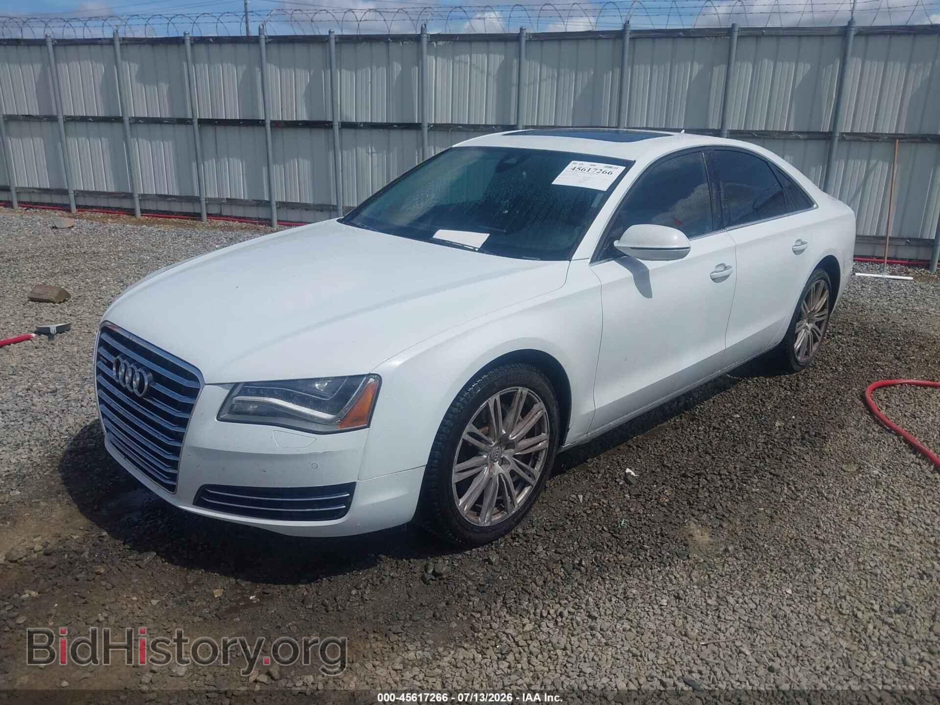 2013 AUDI A8 - VIN: WAUAGAFD8DN005551 - Photo 2