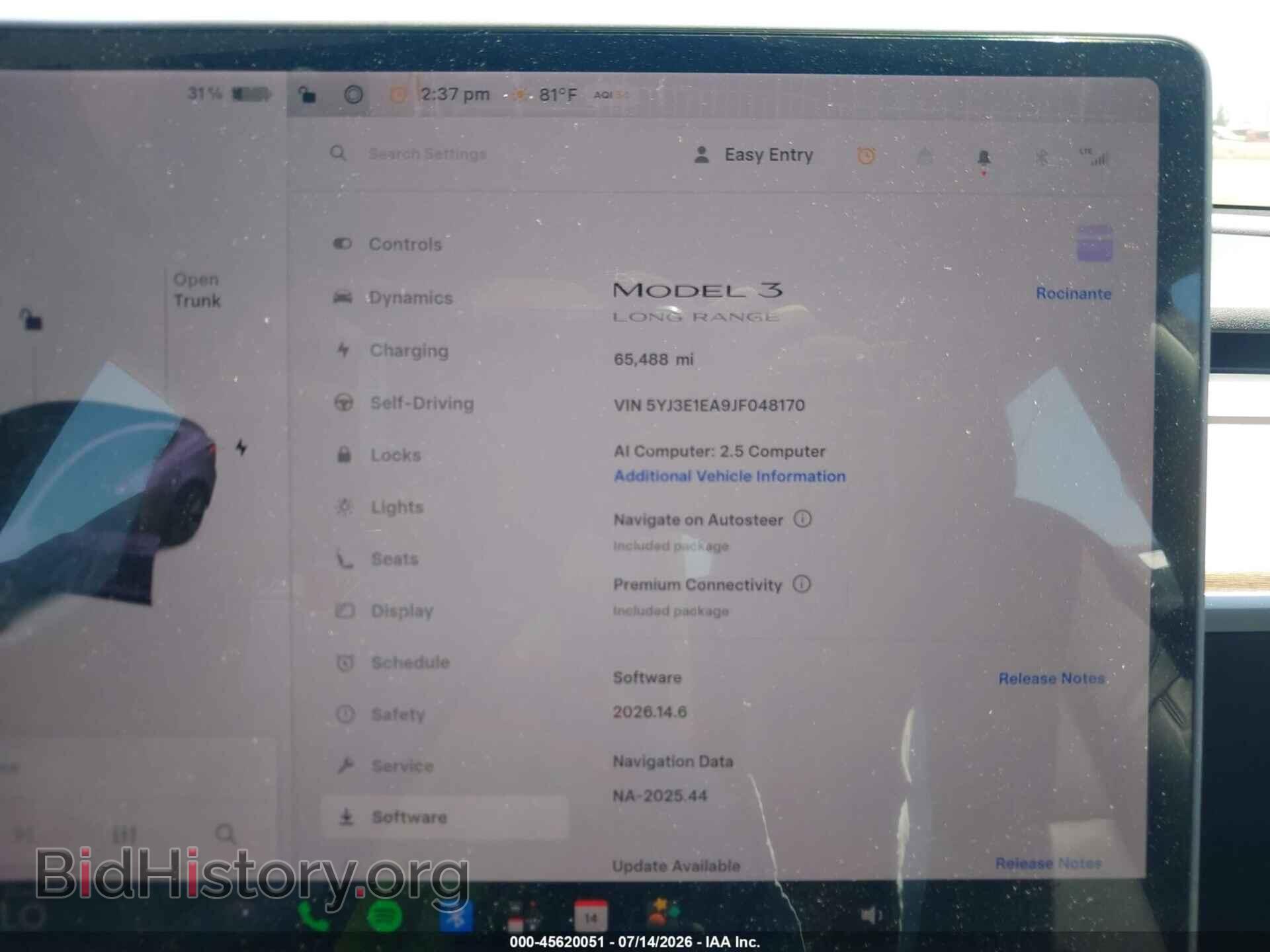 2018 TESLA MODEL 3 - VIN: 5YJ3E1EA9JF048170 - Photo 7
