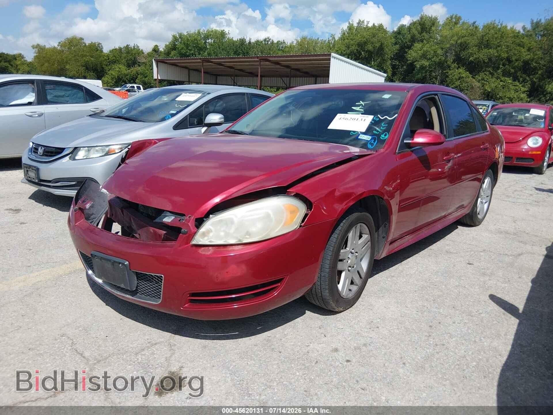 2013 CHEVROLET IMPALA - VIN: 2G1WG5E36D1258175 - Фото 2