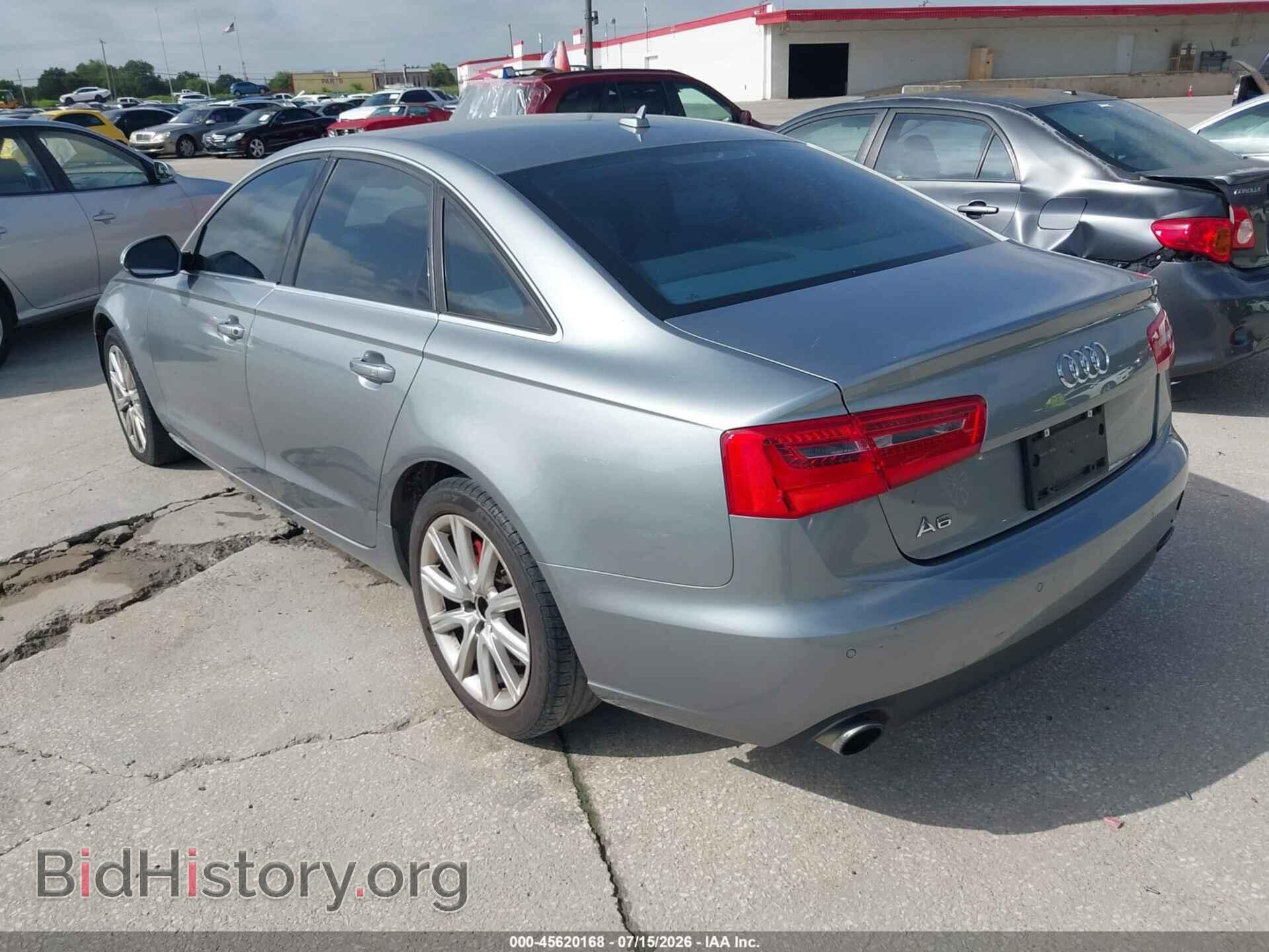 2013 AUDI A6 - VIN: WAUDFAFC1DN039791 - Фото 3