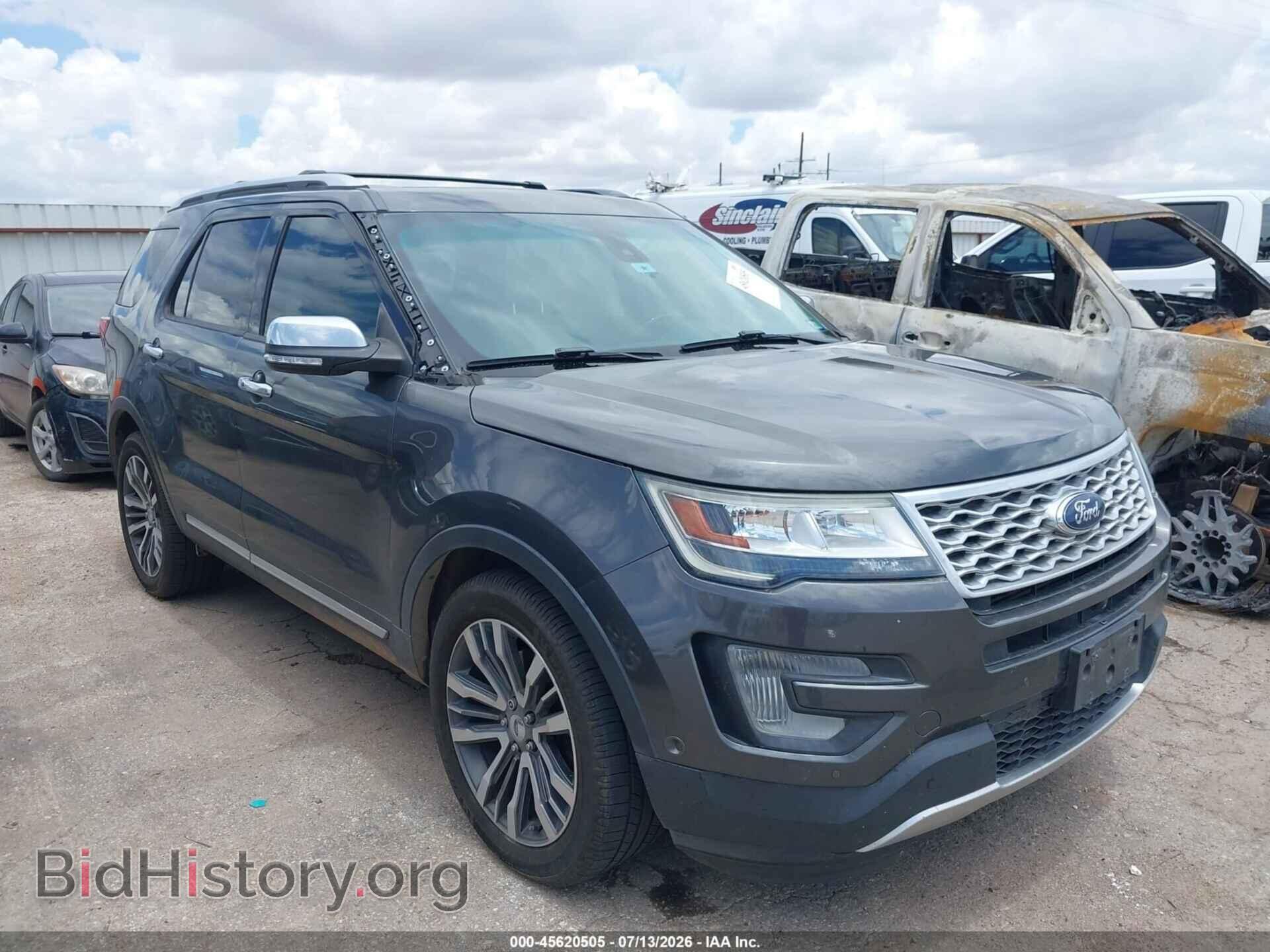 Фотография 1FM5K8HT3GGD01839 - FORD EXPLORER 2016