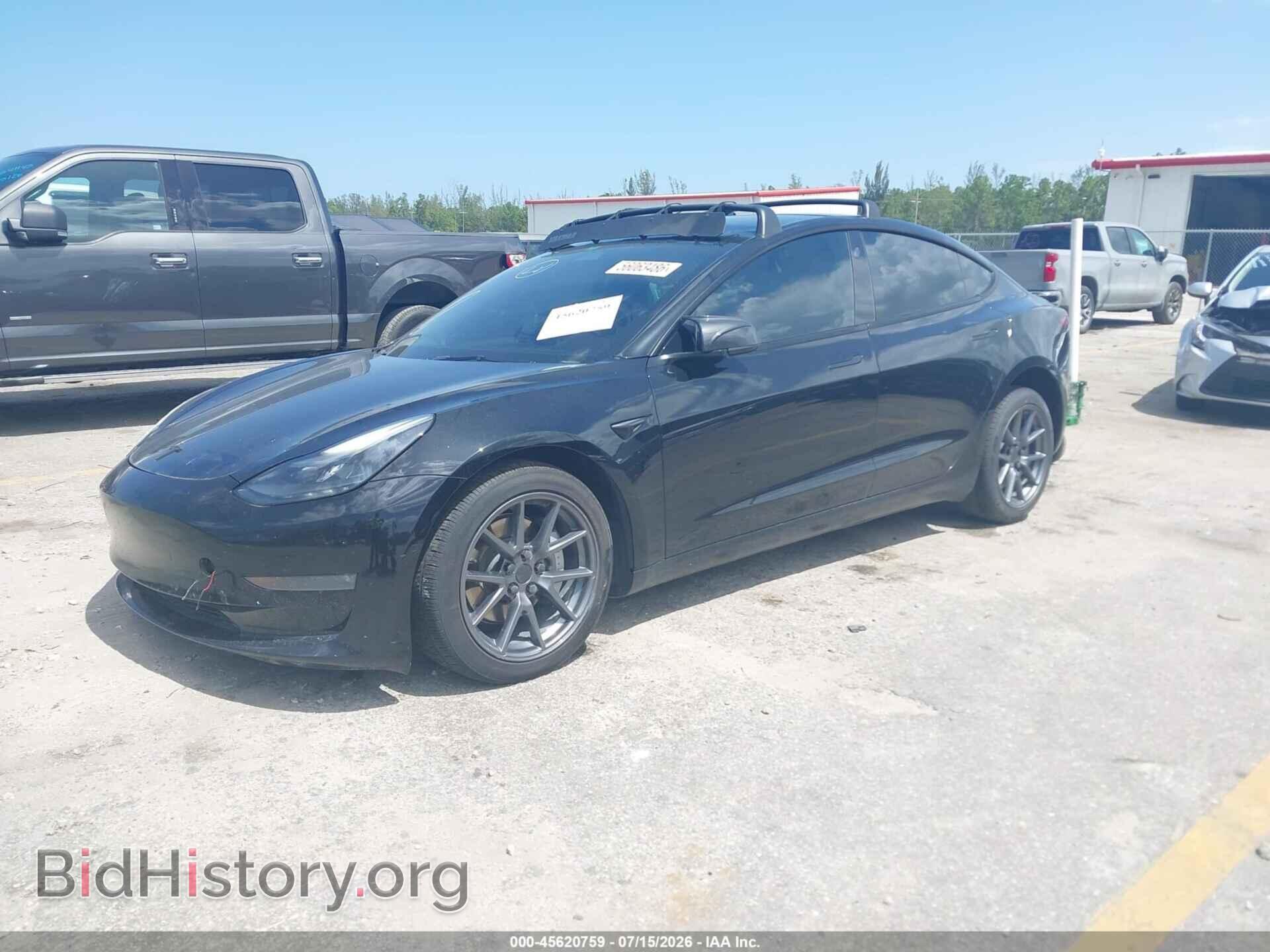 2022 TESLA MODEL 3 - VIN: 5YJ3E1EBXNF249140 - Фото 2