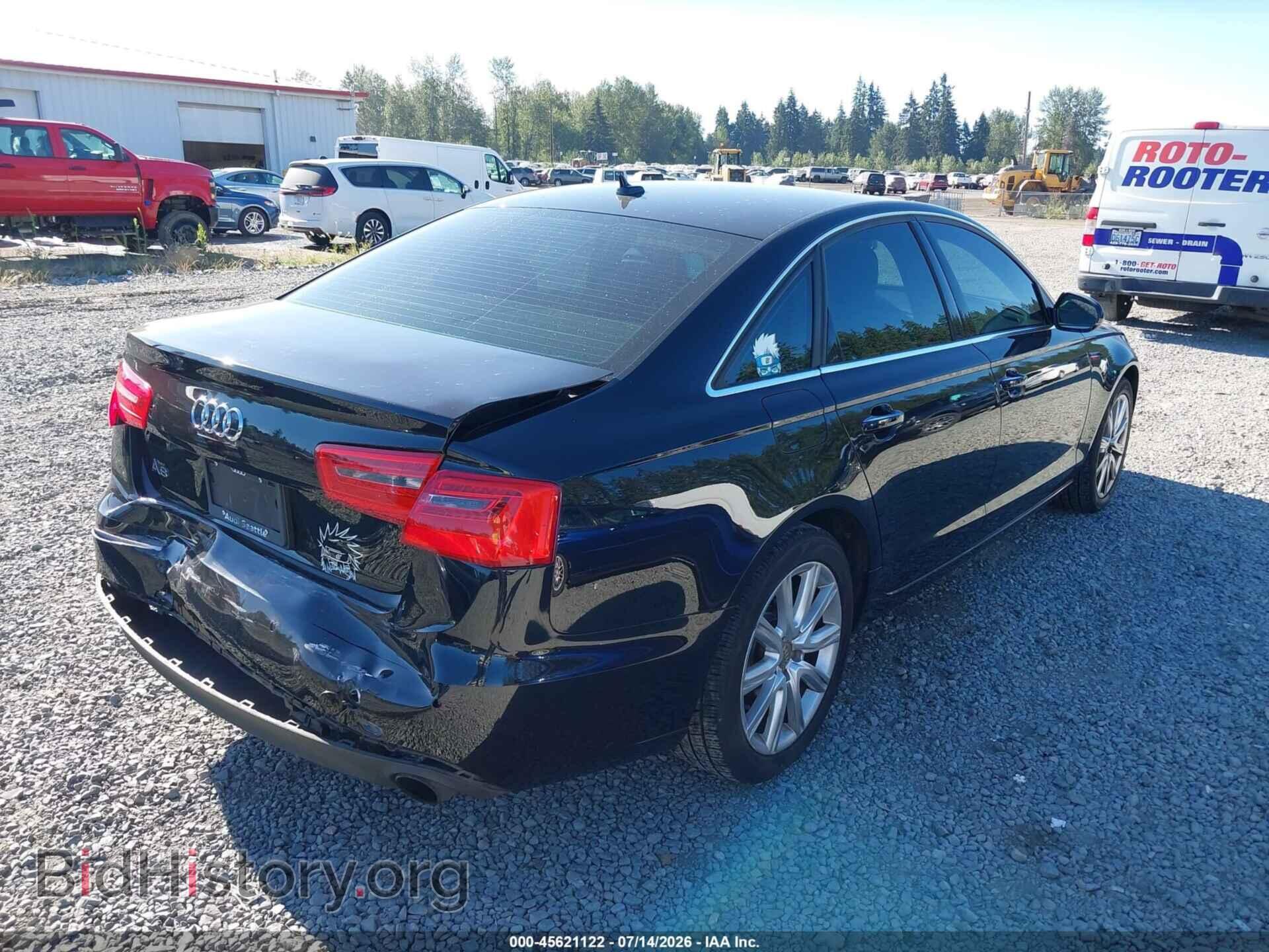 2014 AUDI A6 - VIN: WAUGFAFCXEN010711 - Photo 4