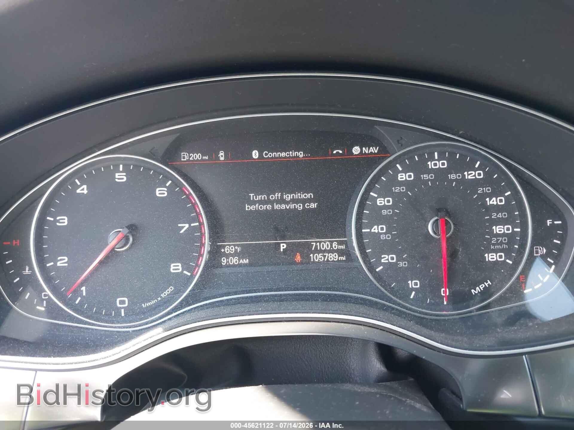 2014 AUDI A6 - VIN: WAUGFAFCXEN010711 - Photo 7