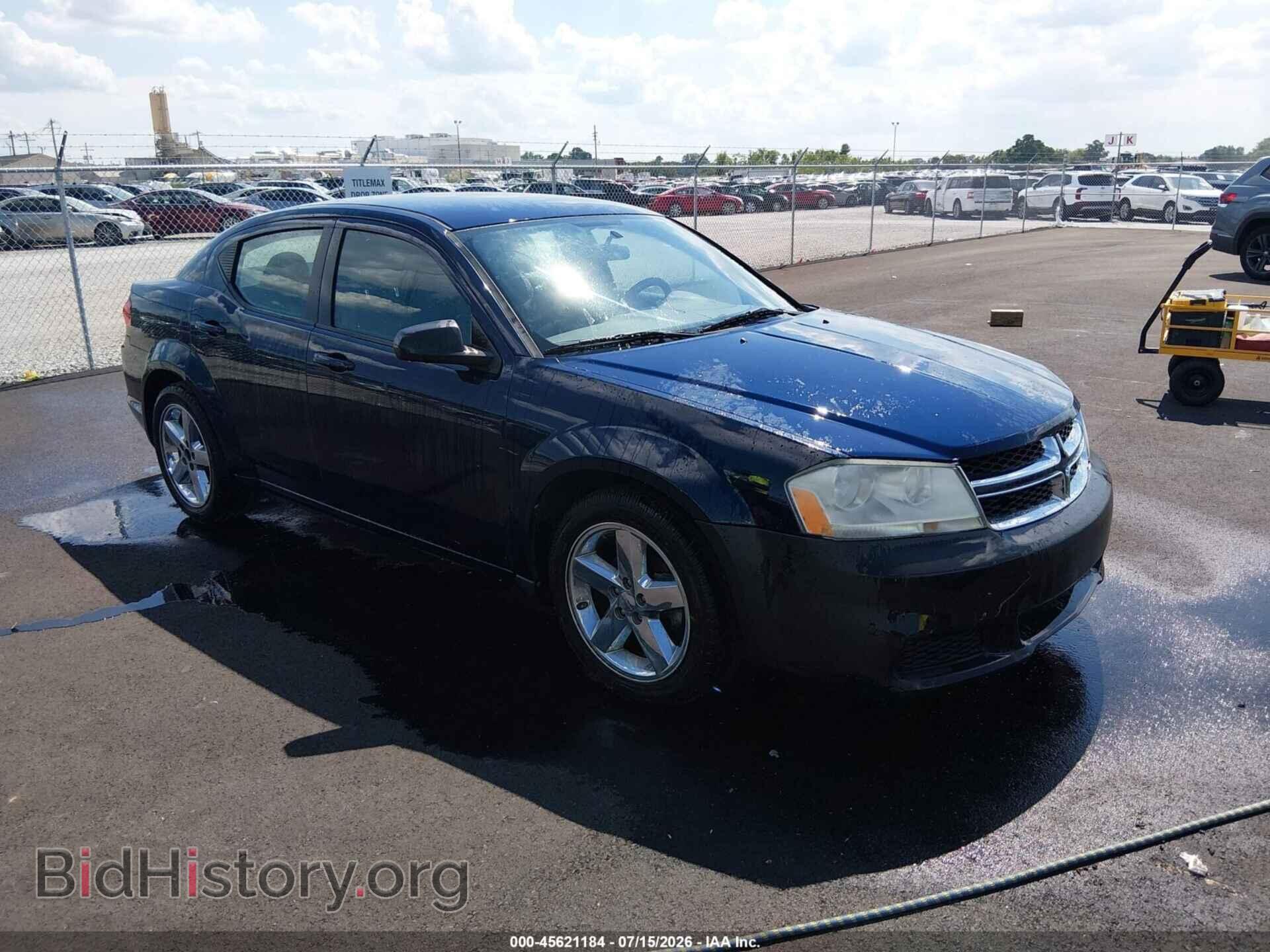 Фотография 1C3CDZAB9DN724949 - DODGE AVENGER 2013