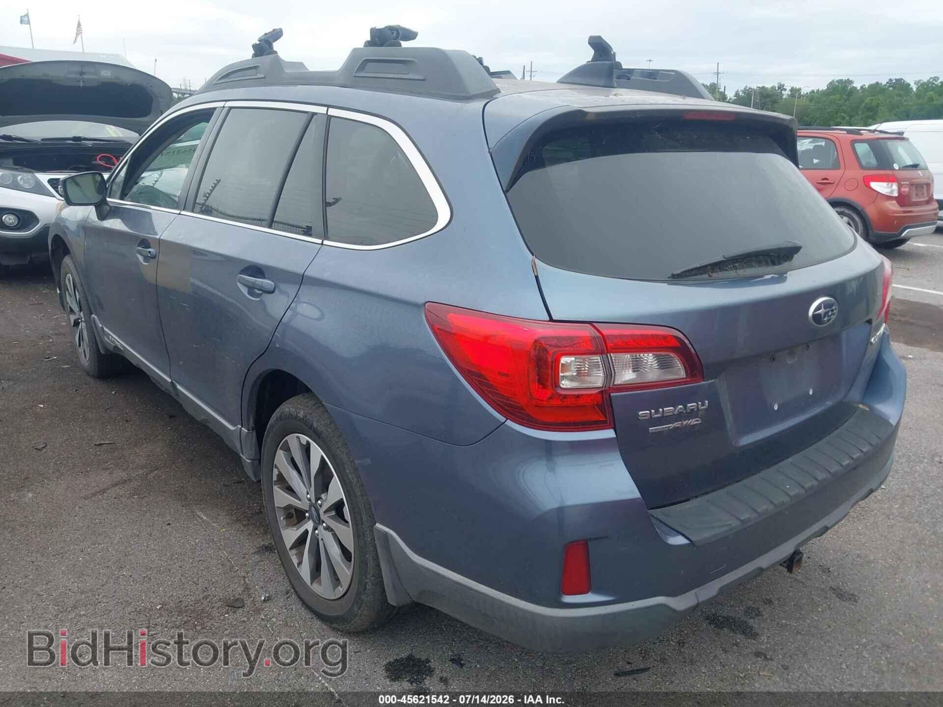 2016 SUBARU OUTBACK - VIN: 4S4BSBLC4G3237907 - Фото 3