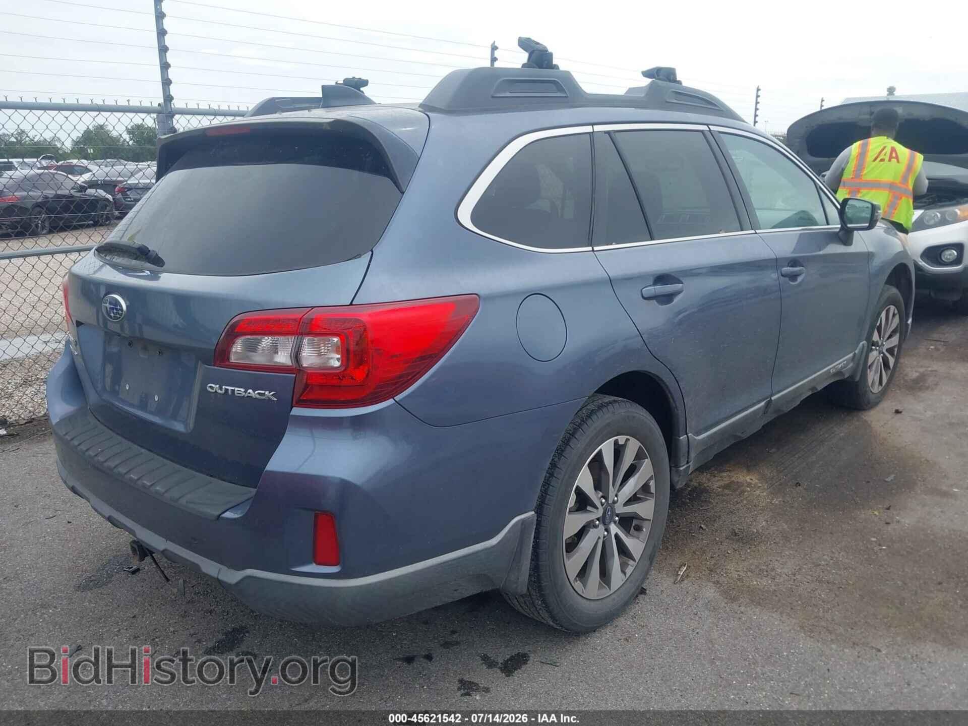 2016 SUBARU OUTBACK - VIN: 4S4BSBLC4G3237907 - Фото 4