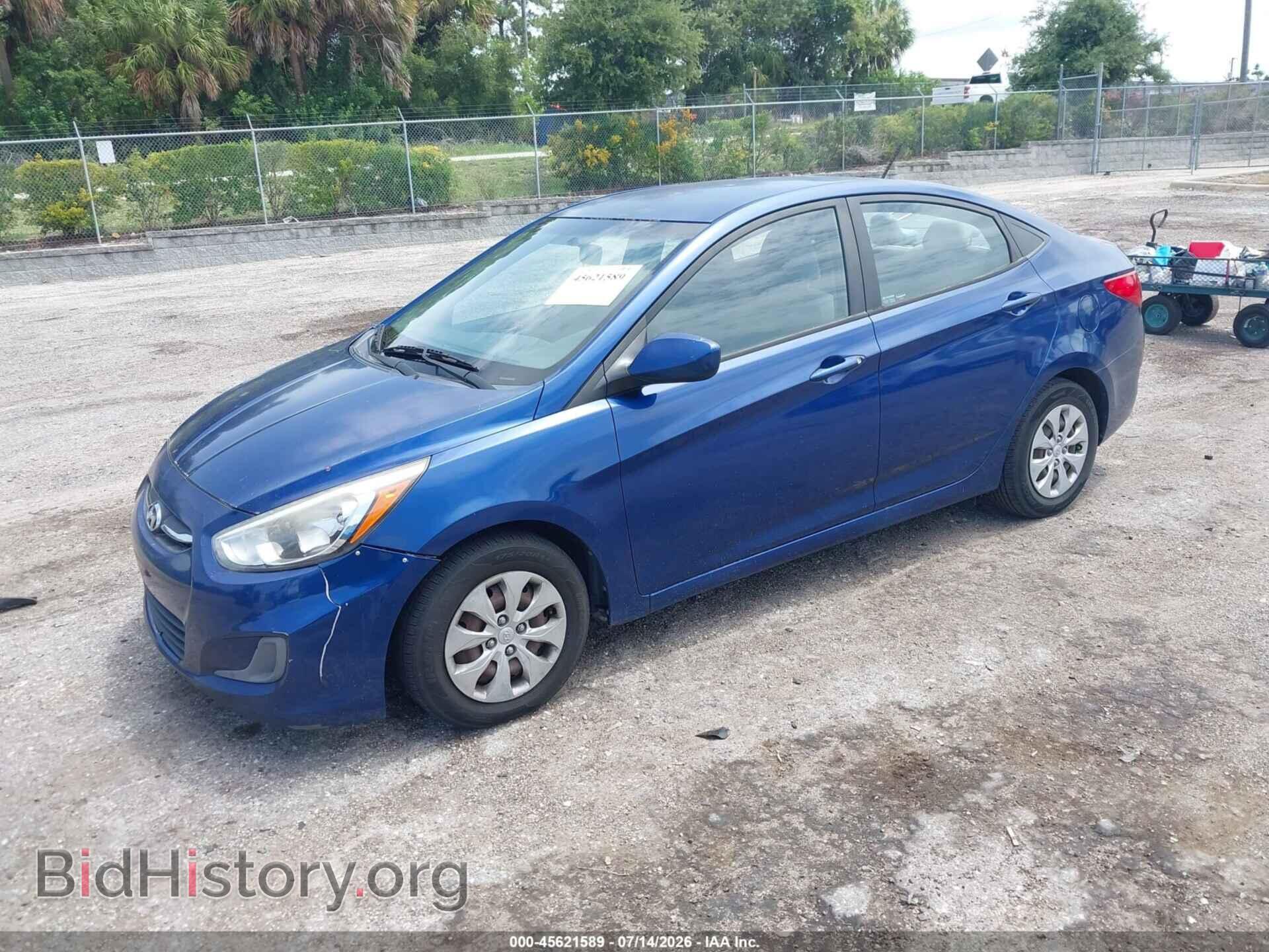 2016 HYUNDAI ACCENT - VIN: KMHCT4AE9GU963385 - Фото 2
