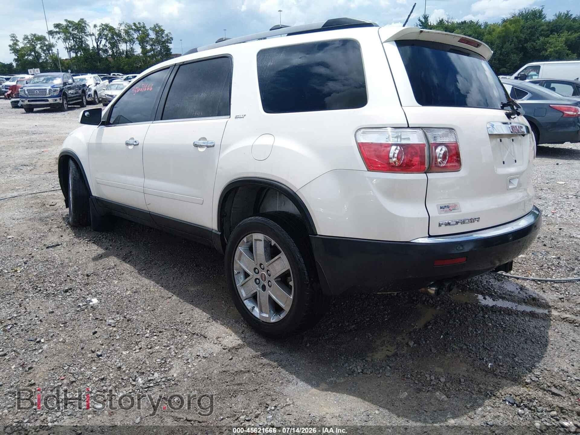 2010 GMC ACADIA - VIN: 1GKLRNED3AJ211883 - Фото 3