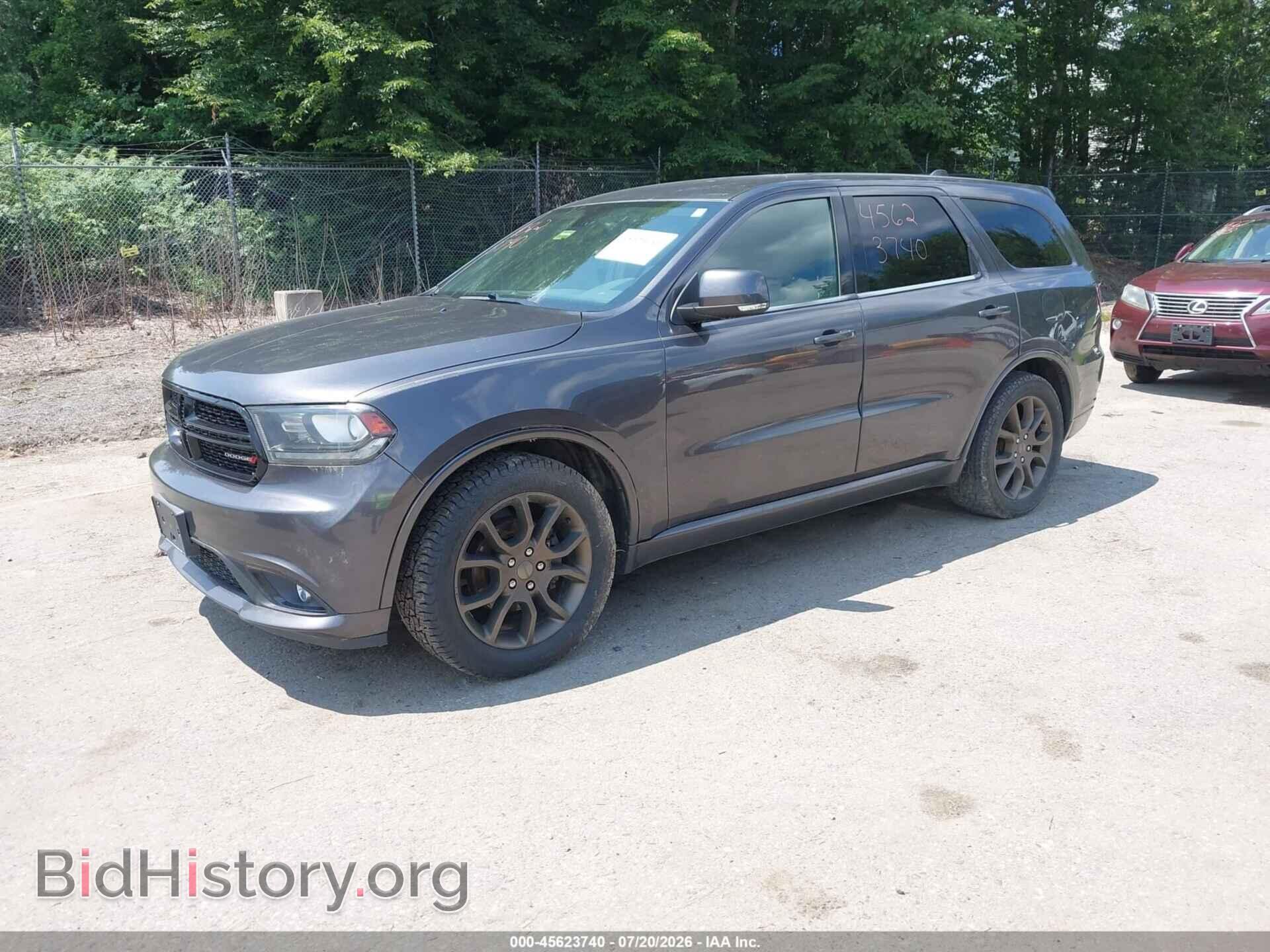 2016 DODGE DURANGO - VIN: 1C4RDHDG2GC483887 - Фото 2